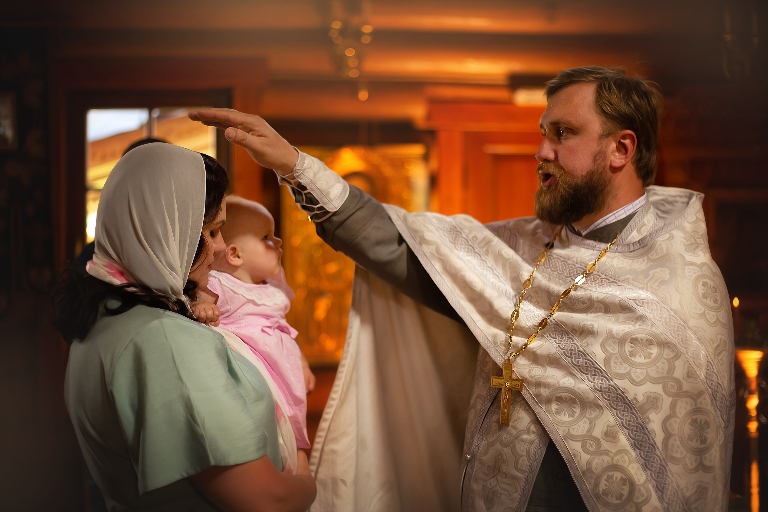 КРЕЩЕНИЕ. Фотограф Юлия Бусыгина
