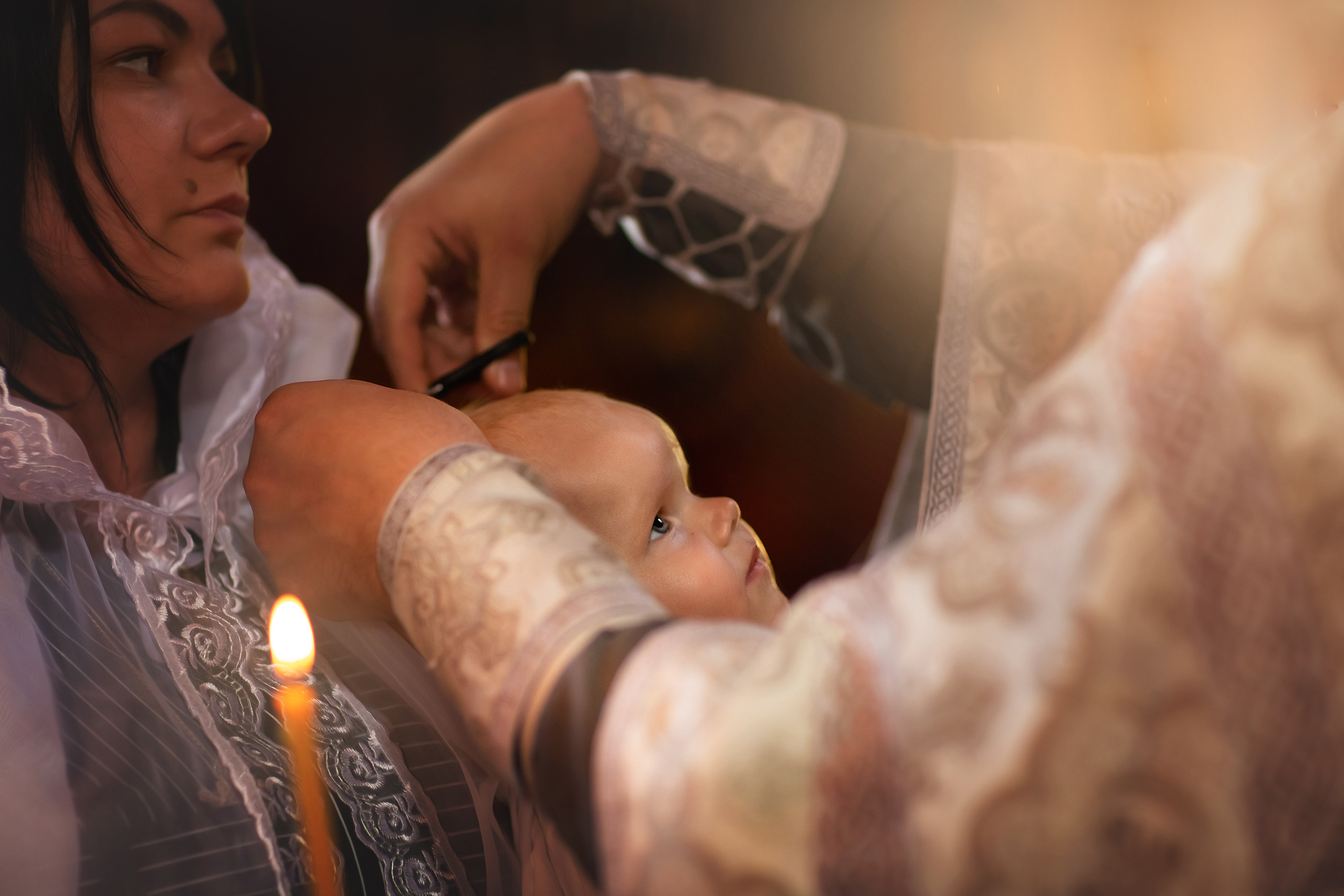 КРЕЩЕНИЕ. Фотограф Юлия Бусыгина