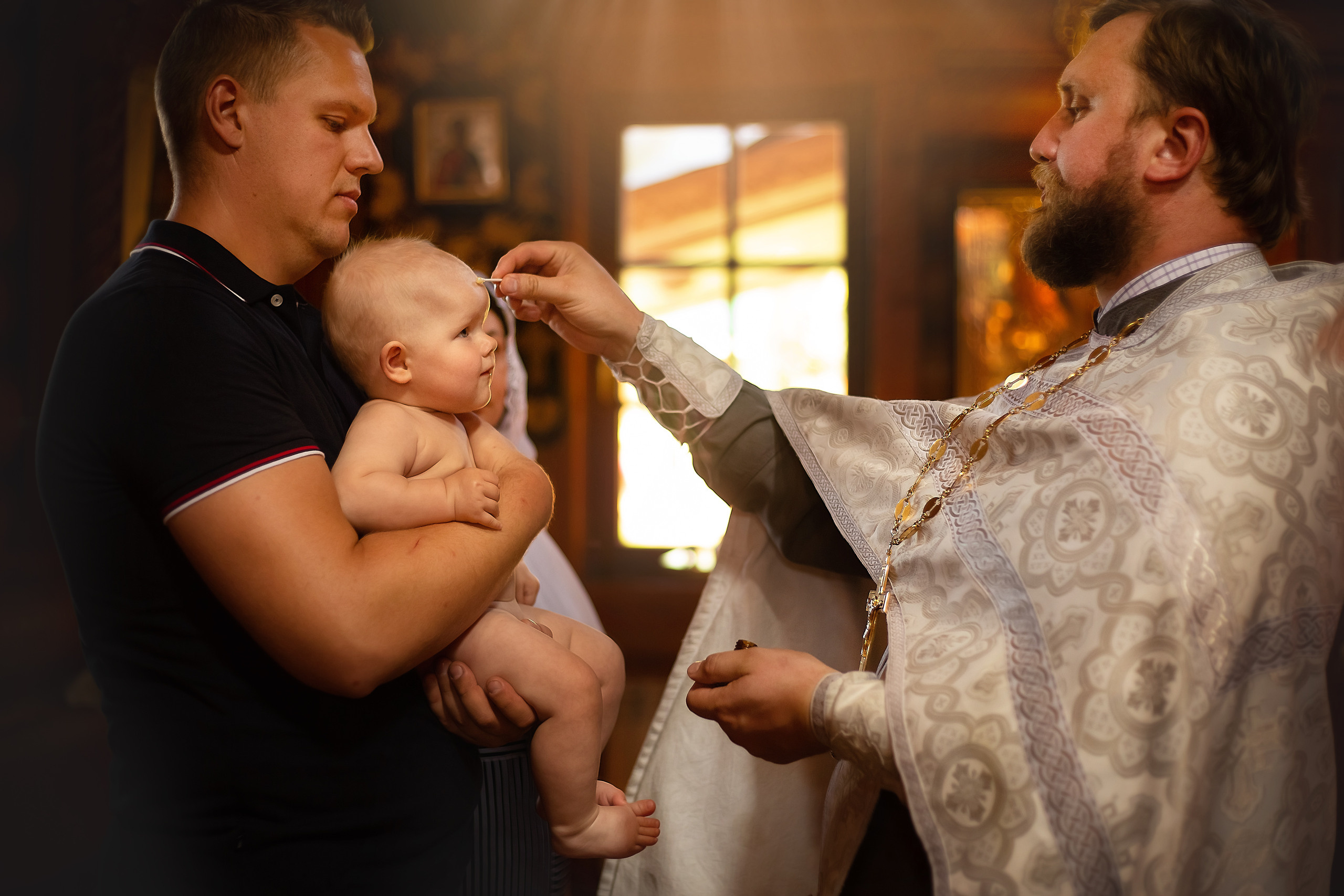 КРЕЩЕНИЕ. Фотограф Юлия Бусыгина