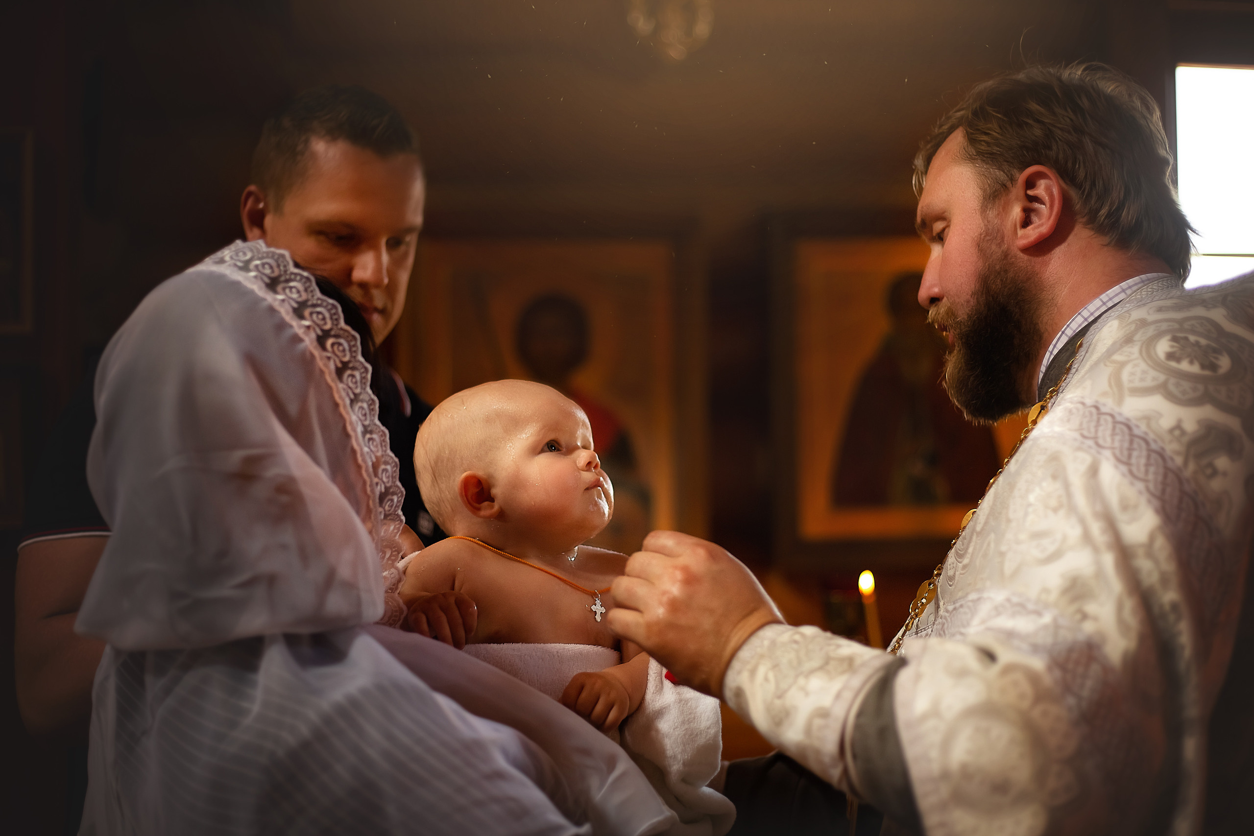 КРЕЩЕНИЕ. Фотограф Юлия Бусыгина