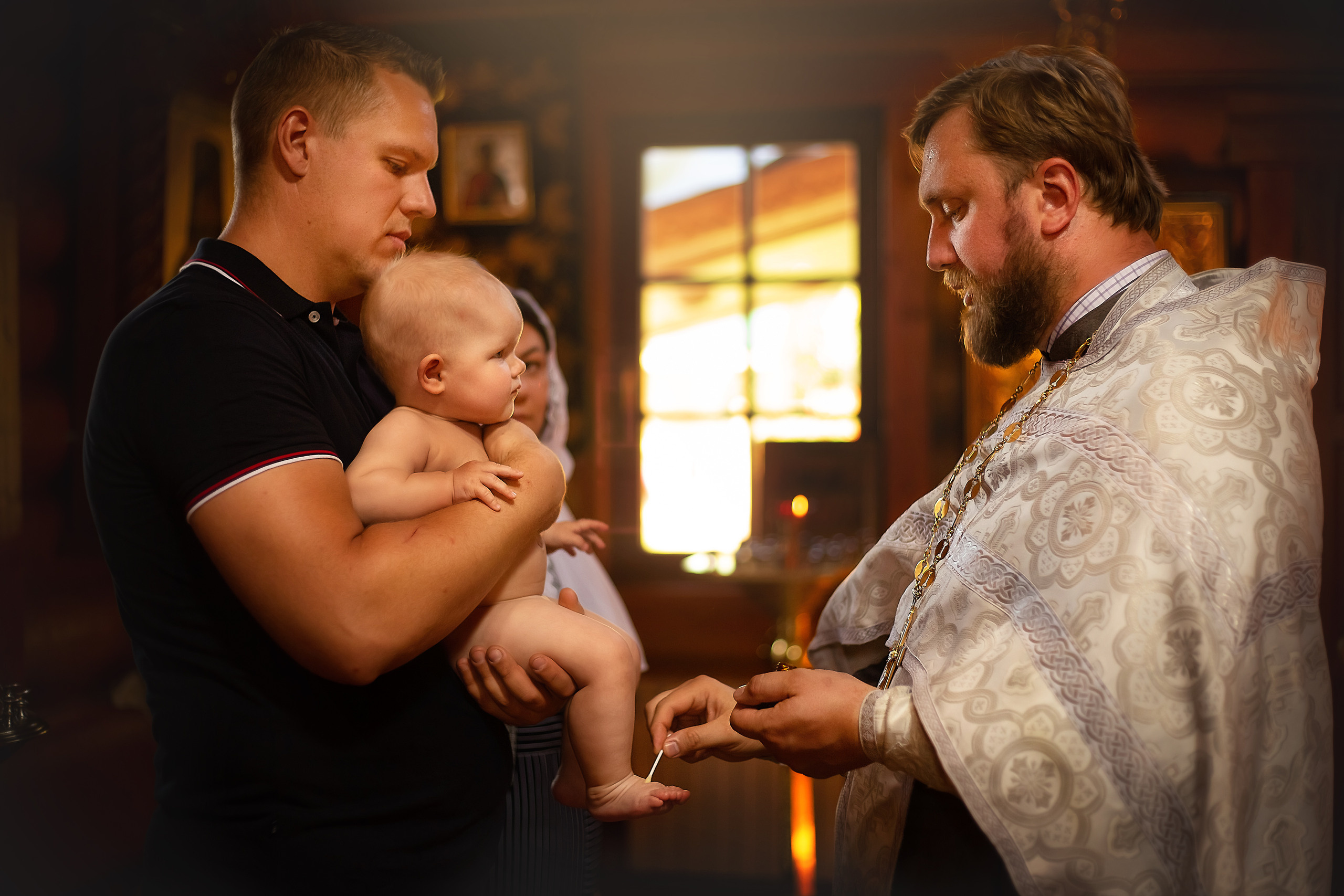 КРЕЩЕНИЕ. Фотограф Юлия Бусыгина