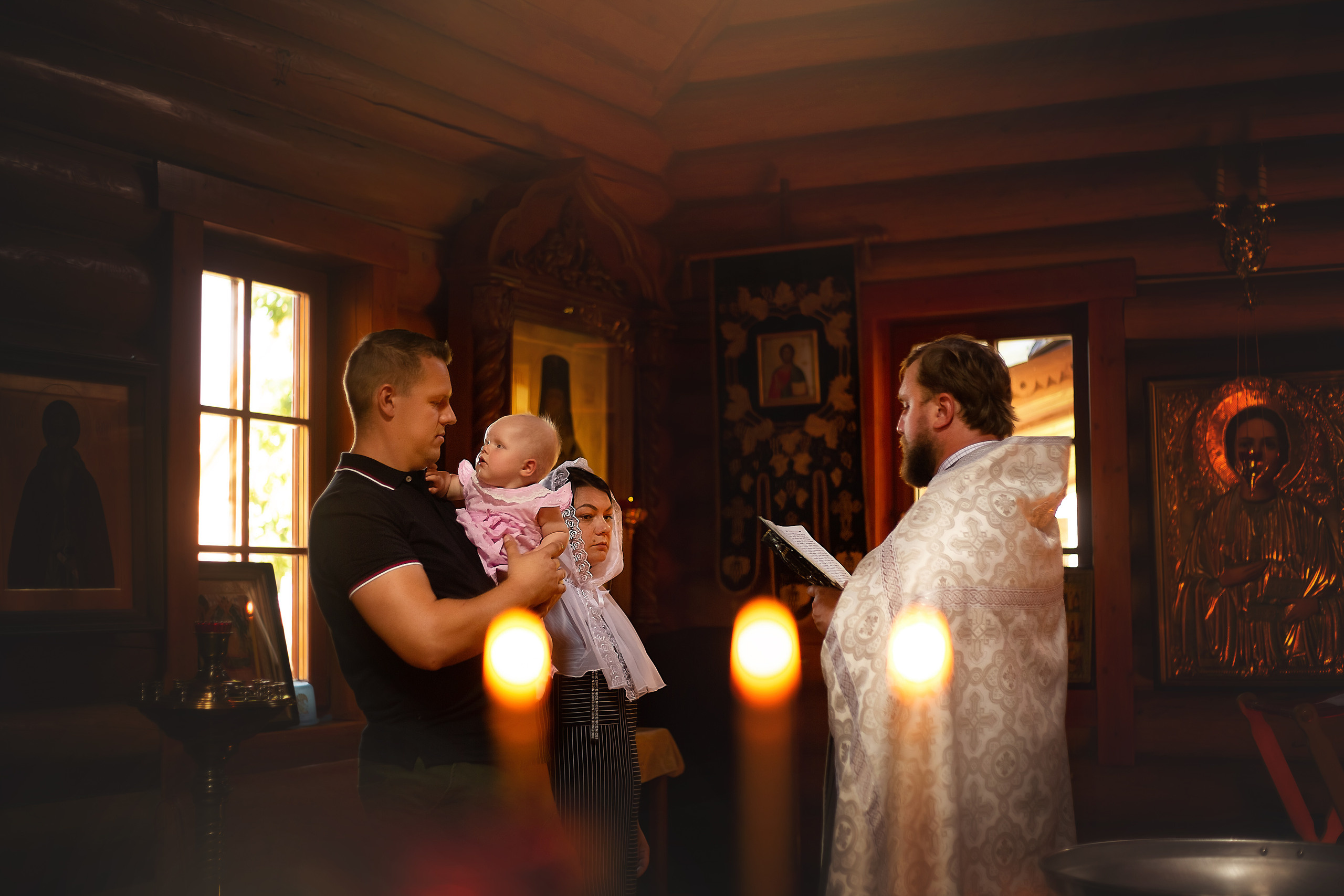 КРЕЩЕНИЕ. Фотограф Юлия Бусыгина