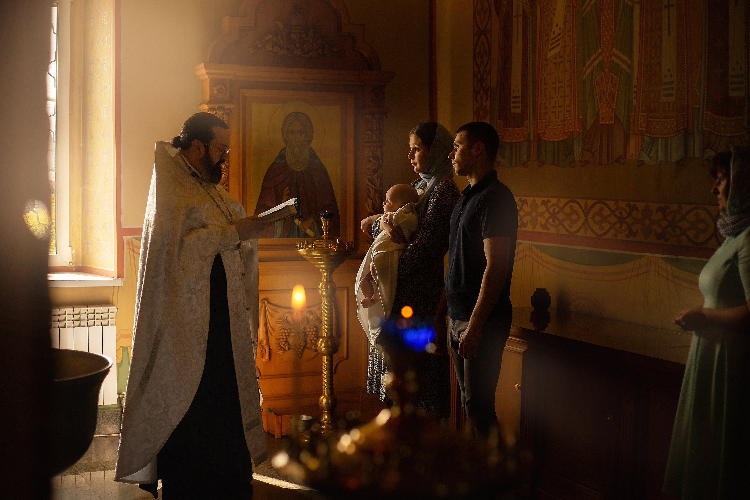 КРЕЩЕНИЕ. Фотограф Юлия Бусыгина
