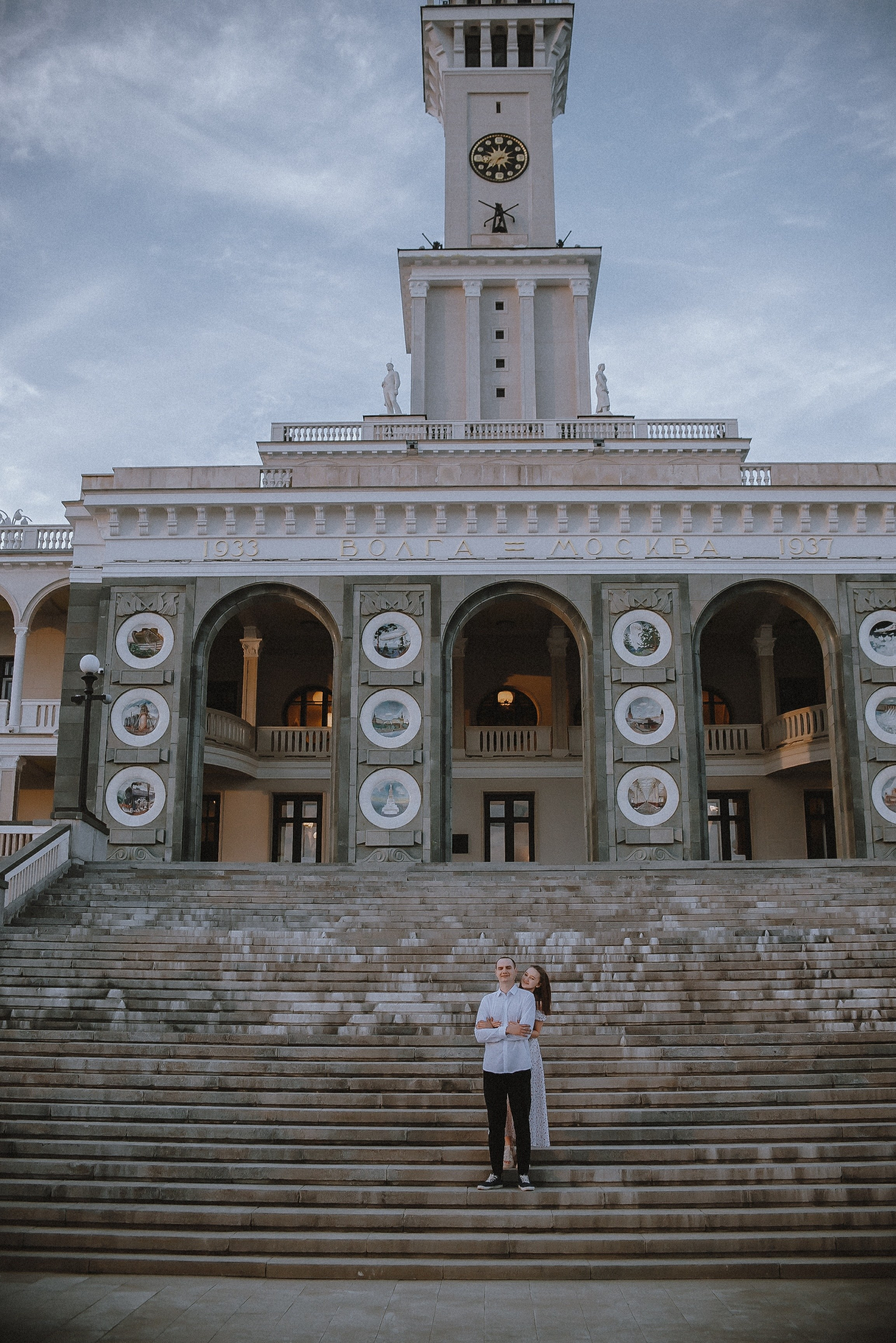 Северный речной вокзал. Свадебный и семейный фотограф в Москве Сажина Кристина КиМ. Свадебный оператор в Москве Сажин Максим