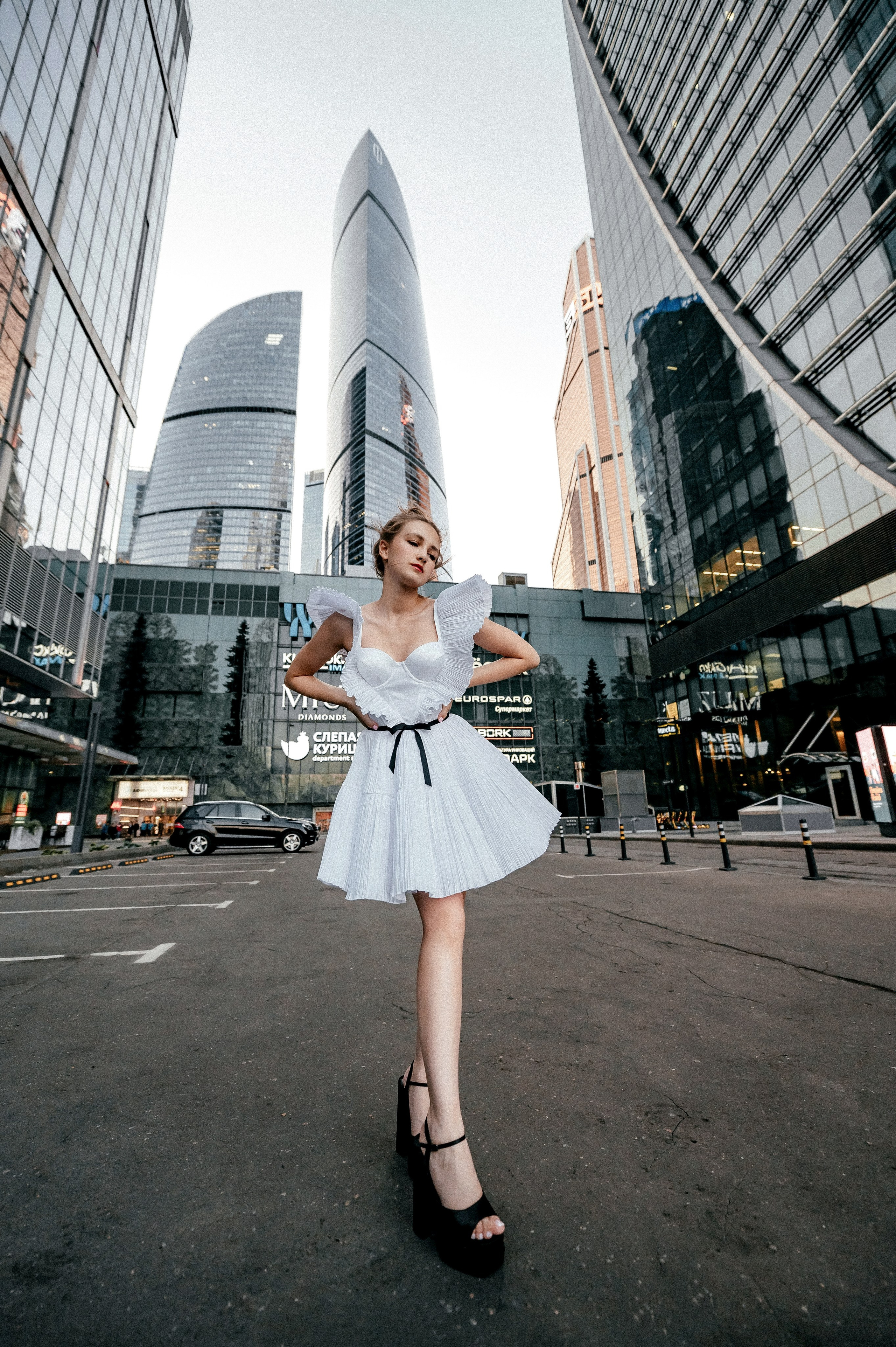 Эвелина, Москва сити. Свадебный и семейный фотограф Виктория Носачёва. Щелково, Москва и МО