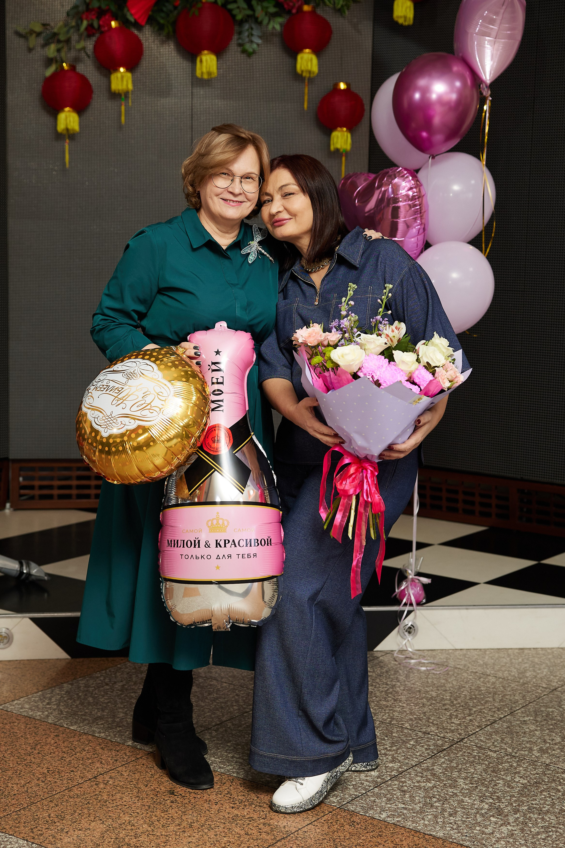 Первые снимки юбилея. Уже в день съёмки