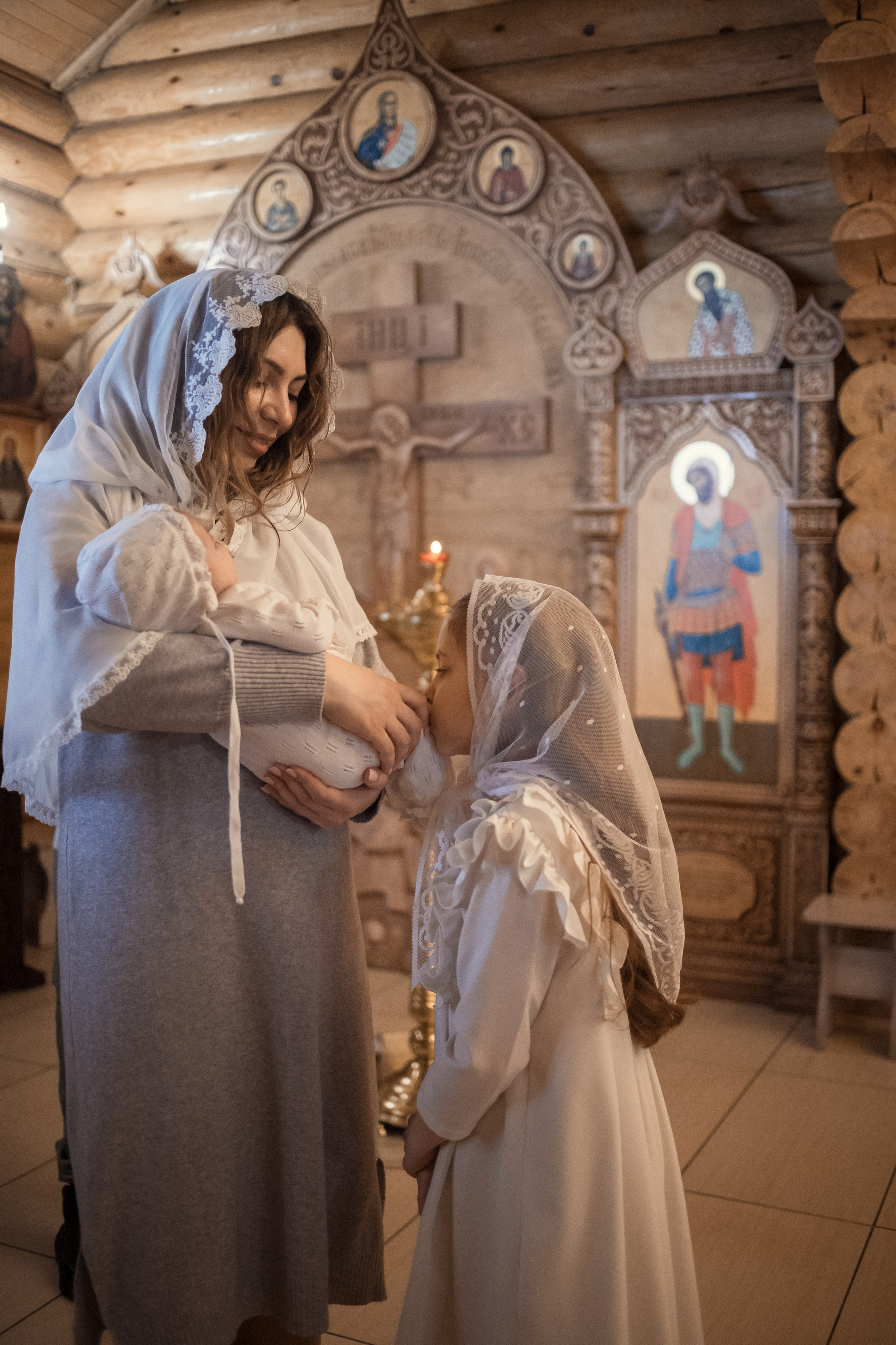 Таинство Крещения Савелии. Семейный фотограф г. Димировград Андросова Екатерина