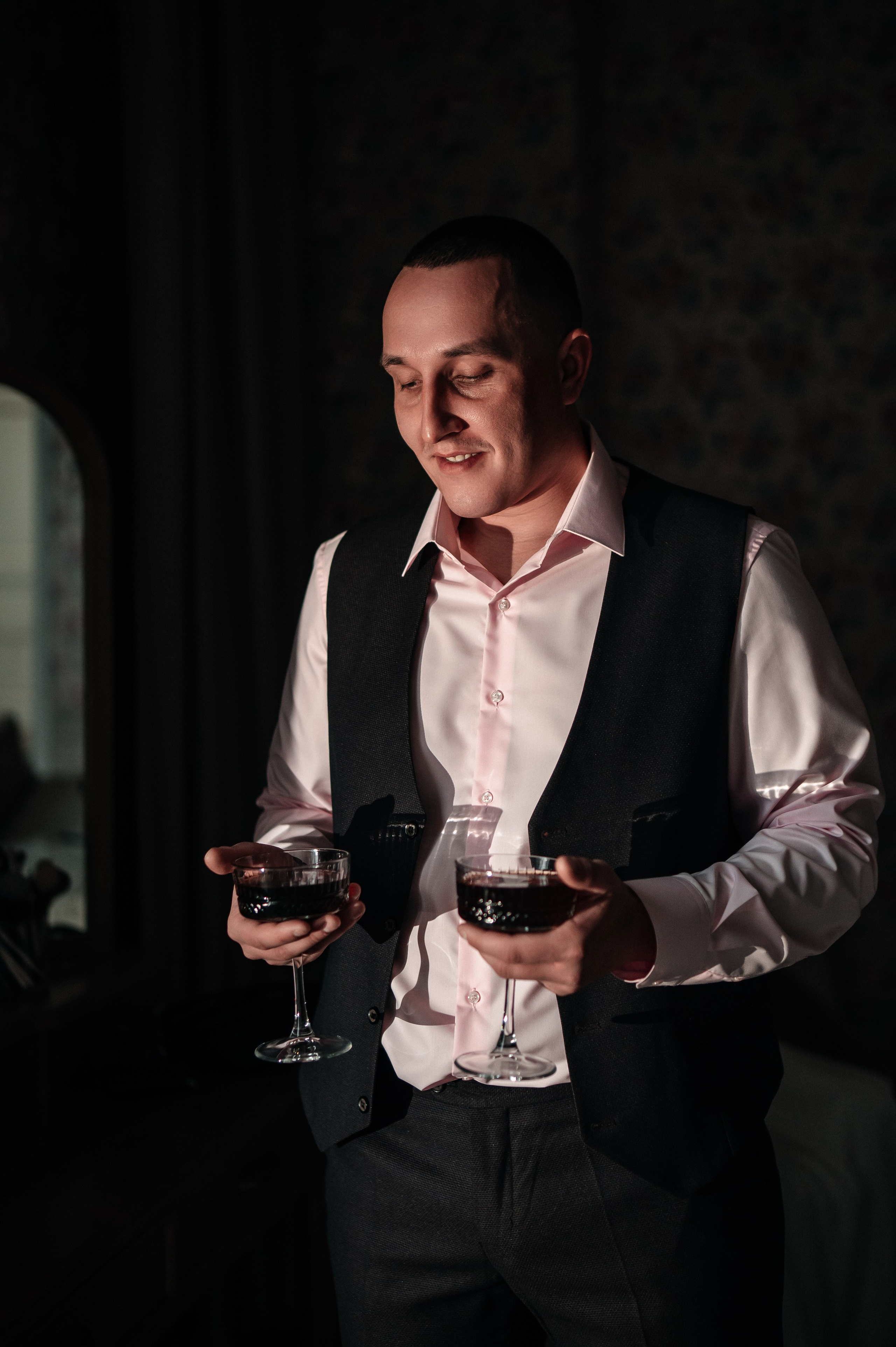 Дмитрий и Алина. Сборы. Фотограф Екатерина Бочарникова