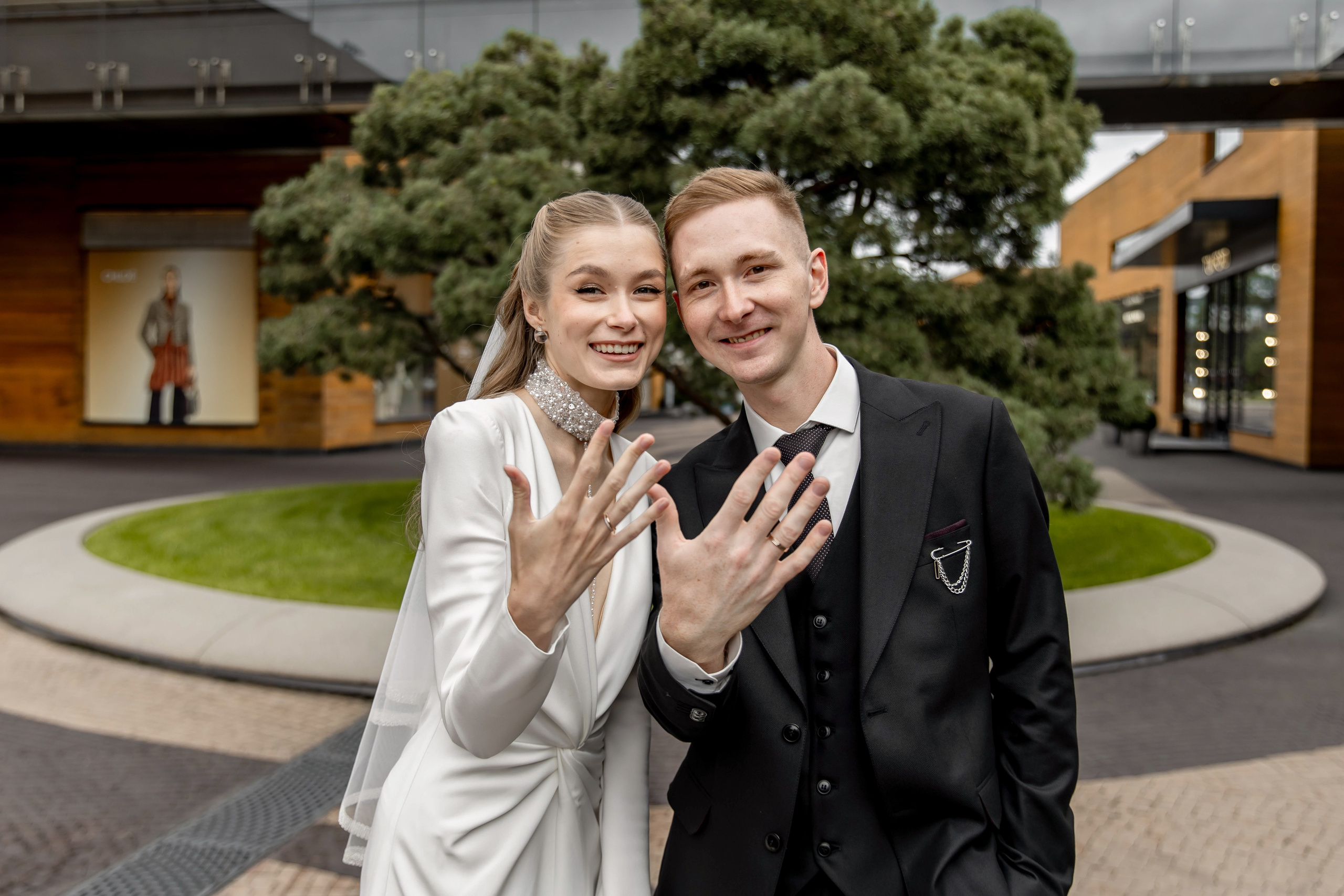 Выездная регистрация + Барвиха + банкет. Свадебный и семейный фотограф в Москве Диана Левченко