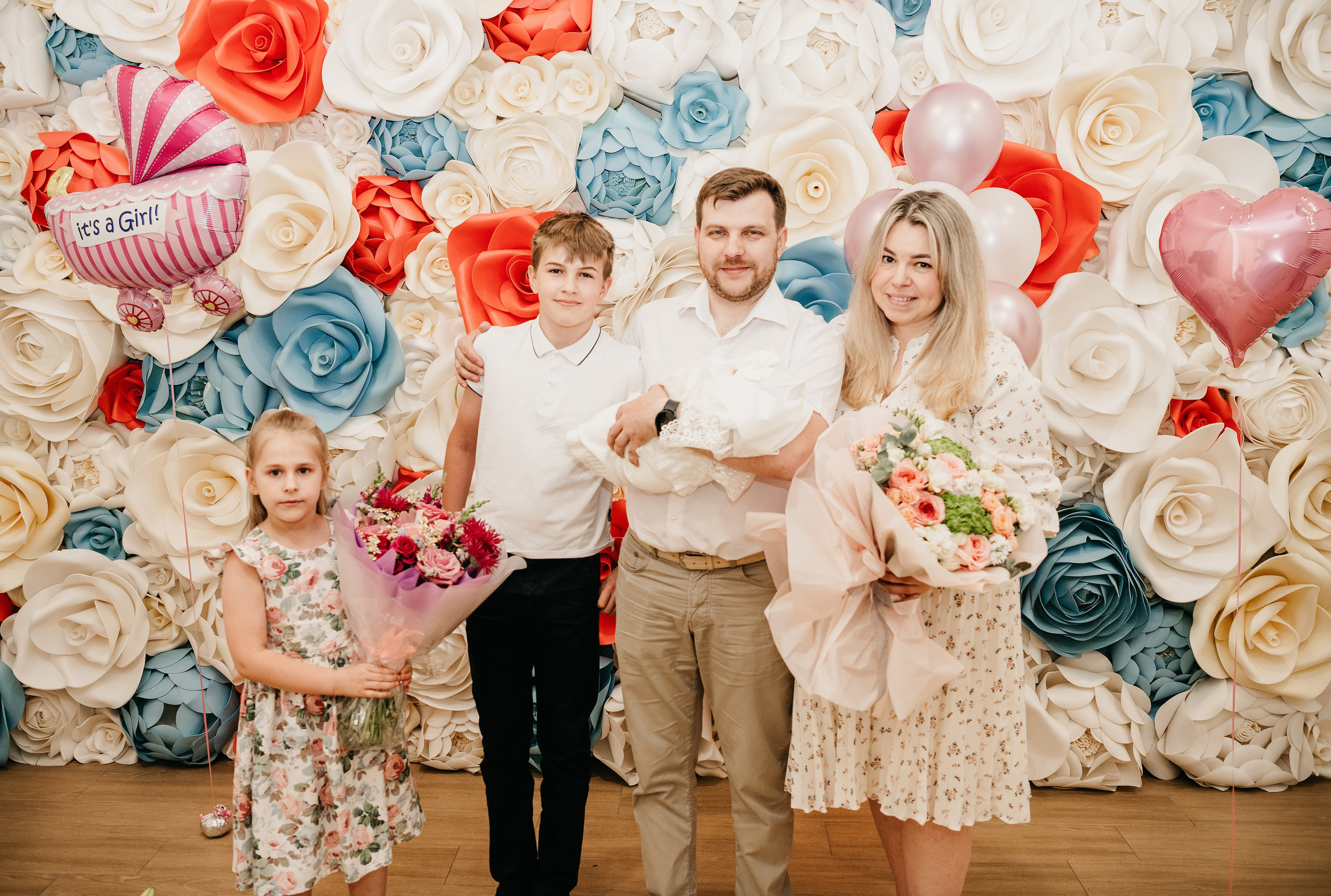 Выписка Ксении. Коммунарка. Фотограф на выписку из роддома в Москве и МО