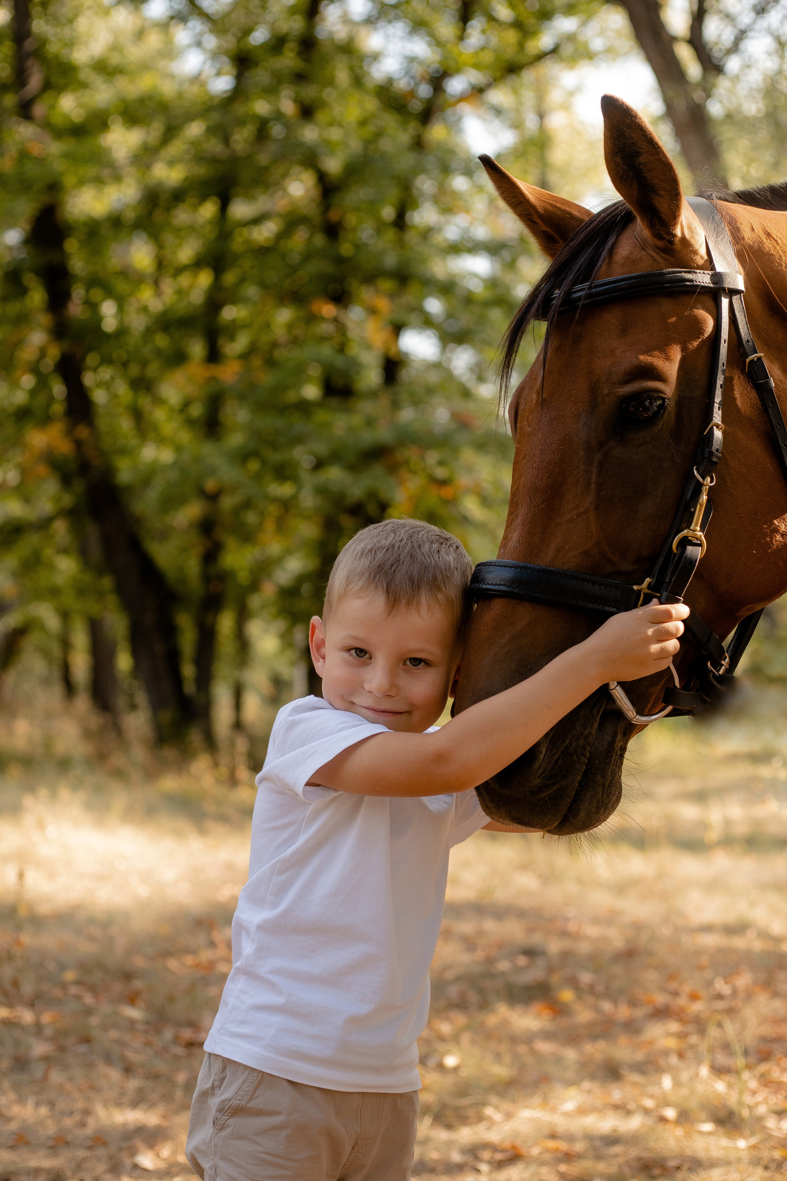 Летняя фотопрогулка с лошадкой 🌿. Семейный фотограф в Саратове Элоиза Ляпина