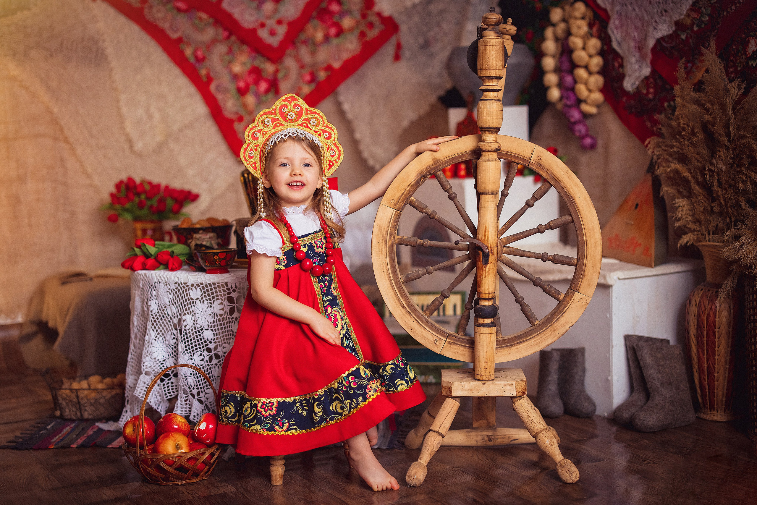 Масленица, Детская фотосессия в Краснодаре. Семейный и детский фотограф в Краснодаре Анна Трашкова