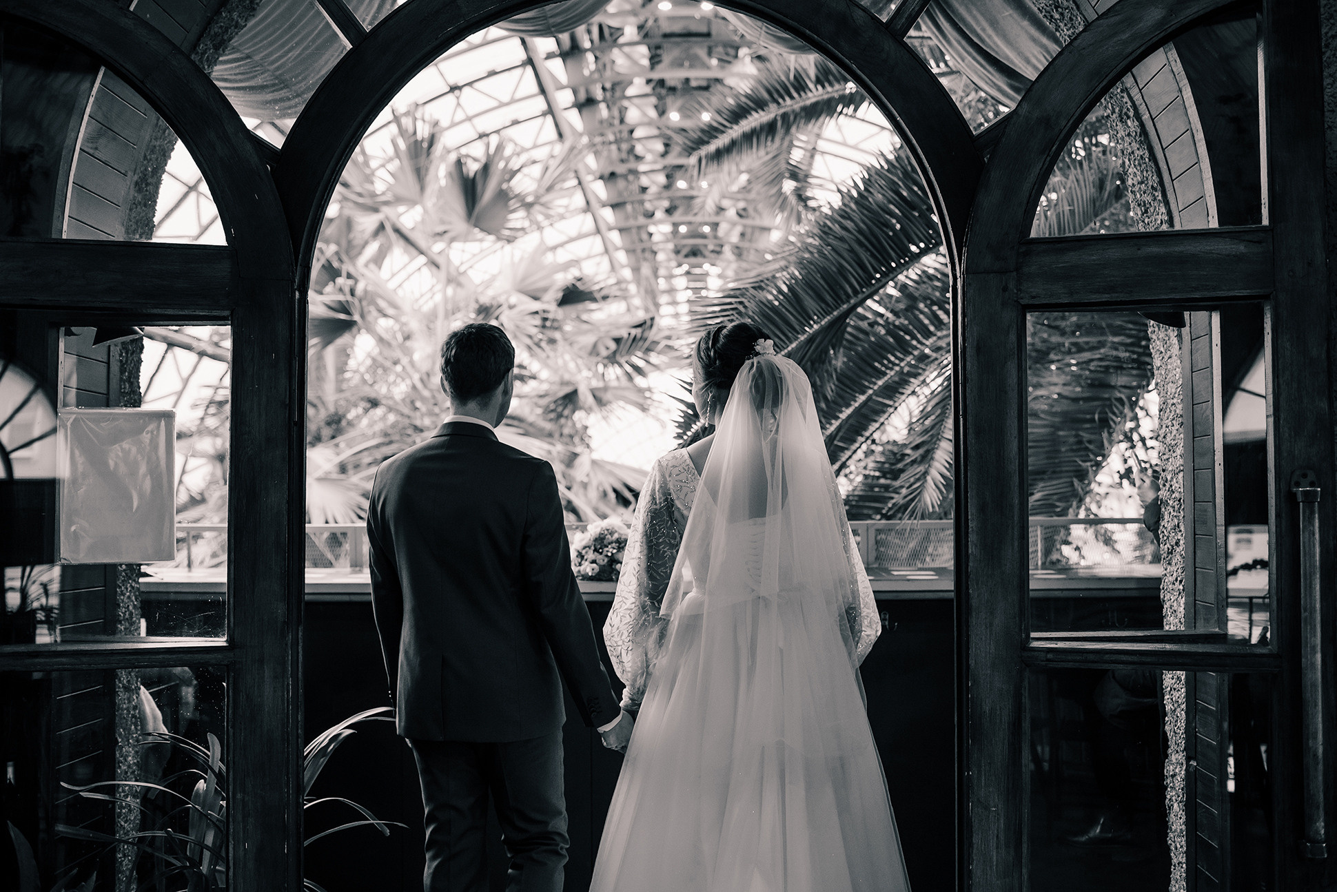 Наталия и Павел. Оранжерея Таврического сада. Семейный и Свадебный фотограф. Санкт-Петербург. Пушкин