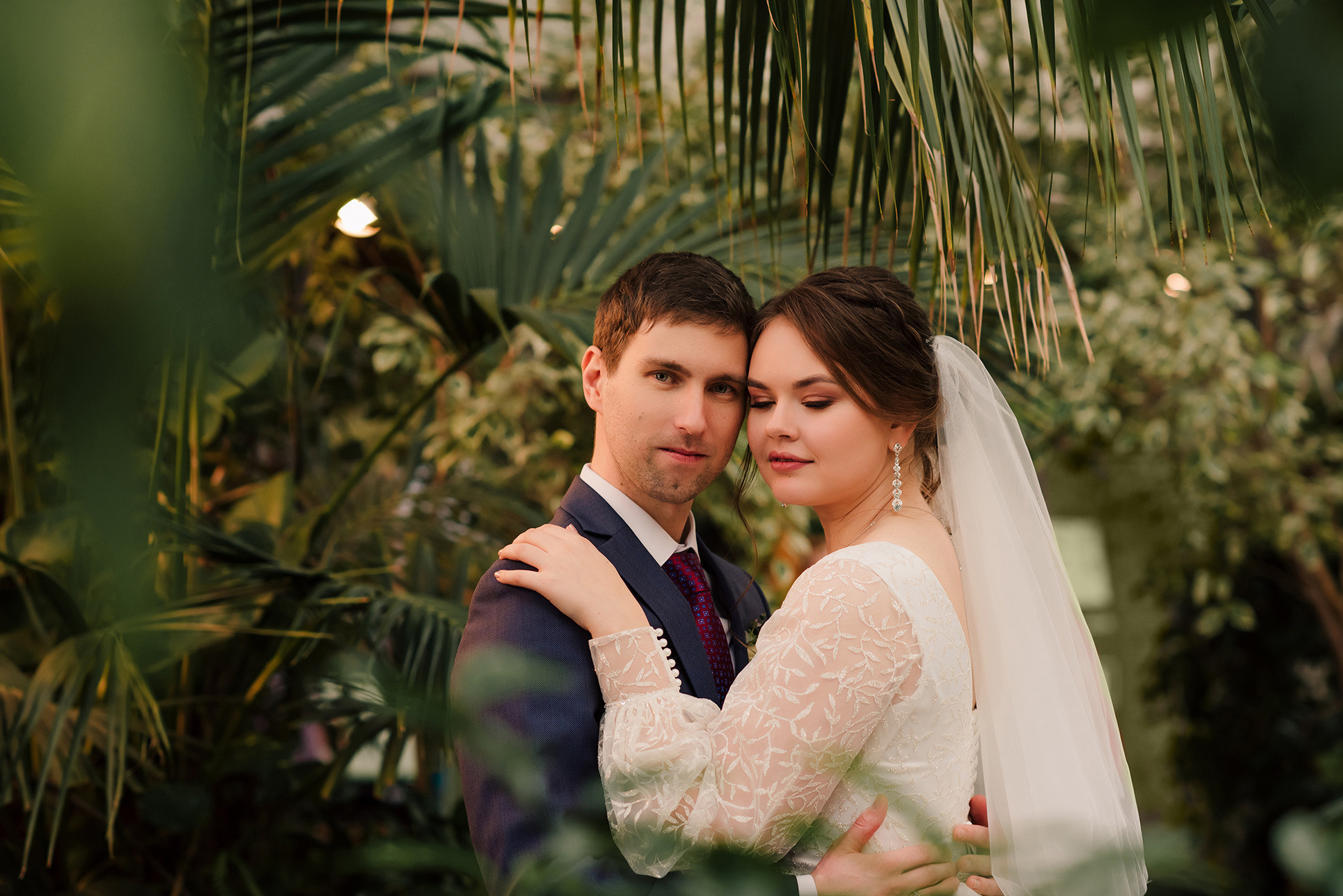 Наталия и Павел. Оранжерея Таврического сада. Семейный и Свадебный фотограф. Санкт-Петербург. Пушкин