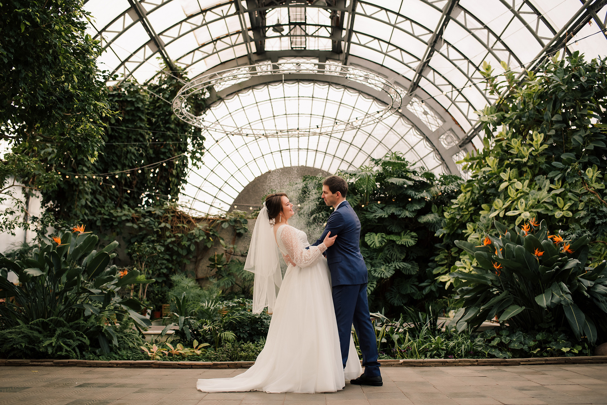 Наталия и Павел. Оранжерея Таврического сада. Семейный и Свадебный фотограф. Санкт-Петербург. Пушкин
