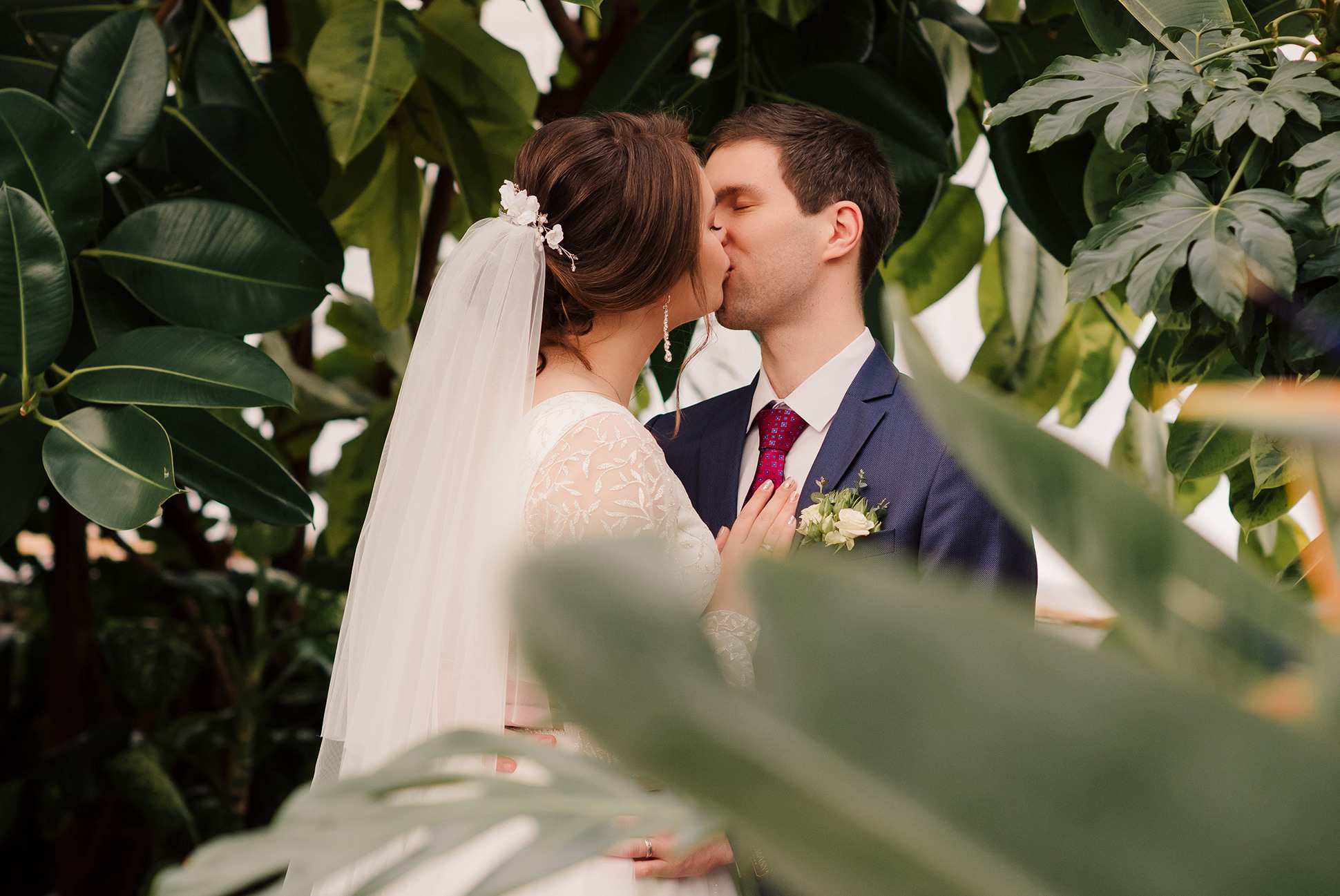 Наталия и Павел. Оранжерея Таврического сада. Семейный и Свадебный фотограф. Санкт-Петербург. Пушкин