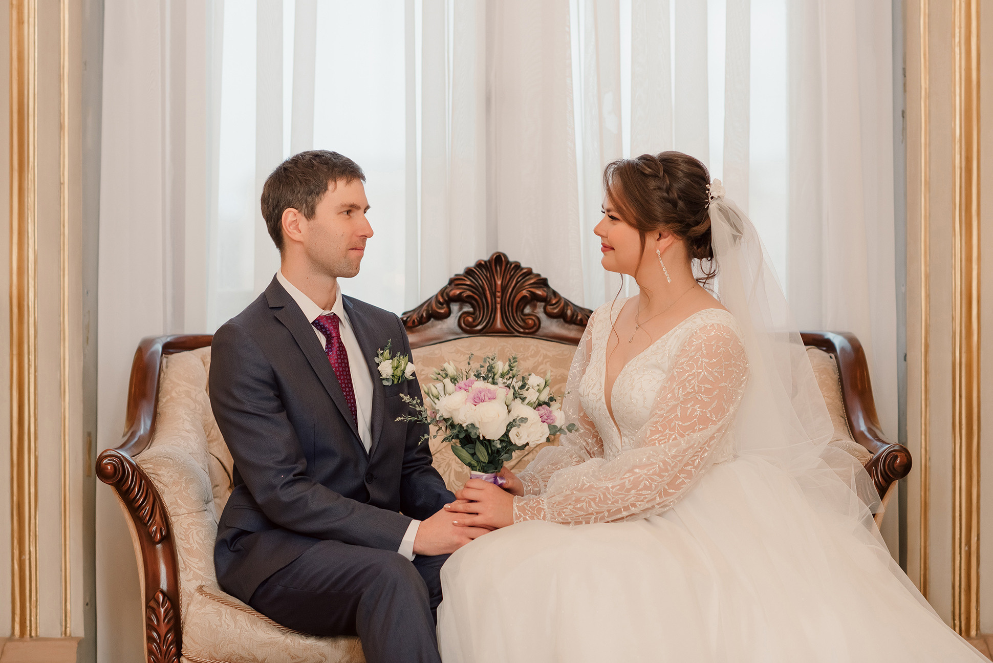 Наталия и Павел. Оранжерея Таврического сада. Семейный и Свадебный фотограф. Санкт-Петербург. Пушкин