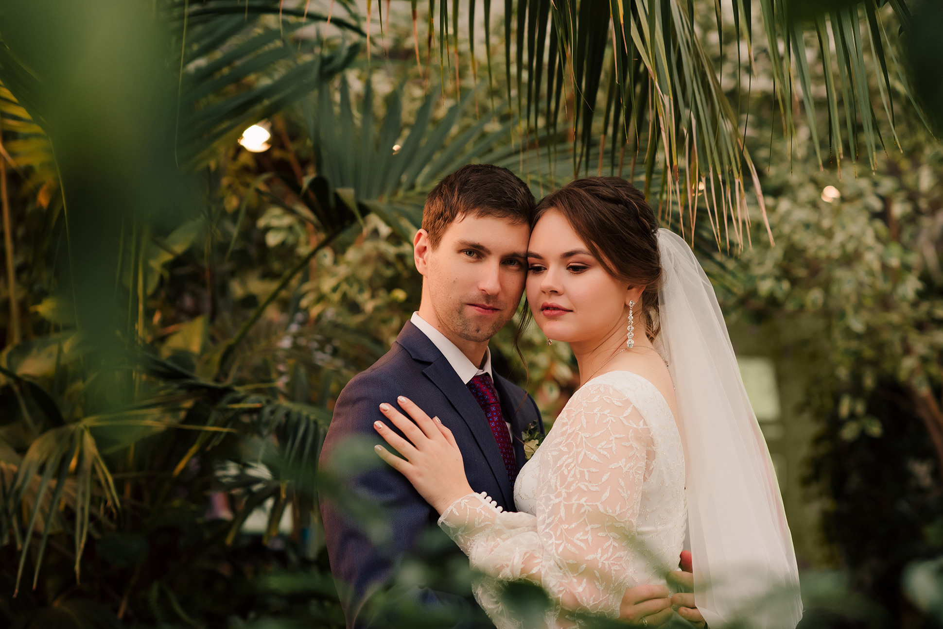 Наталия и Павел. Оранжерея Таврического сада. Семейный и Свадебный фотограф. Санкт-Петербург. Пушкин
