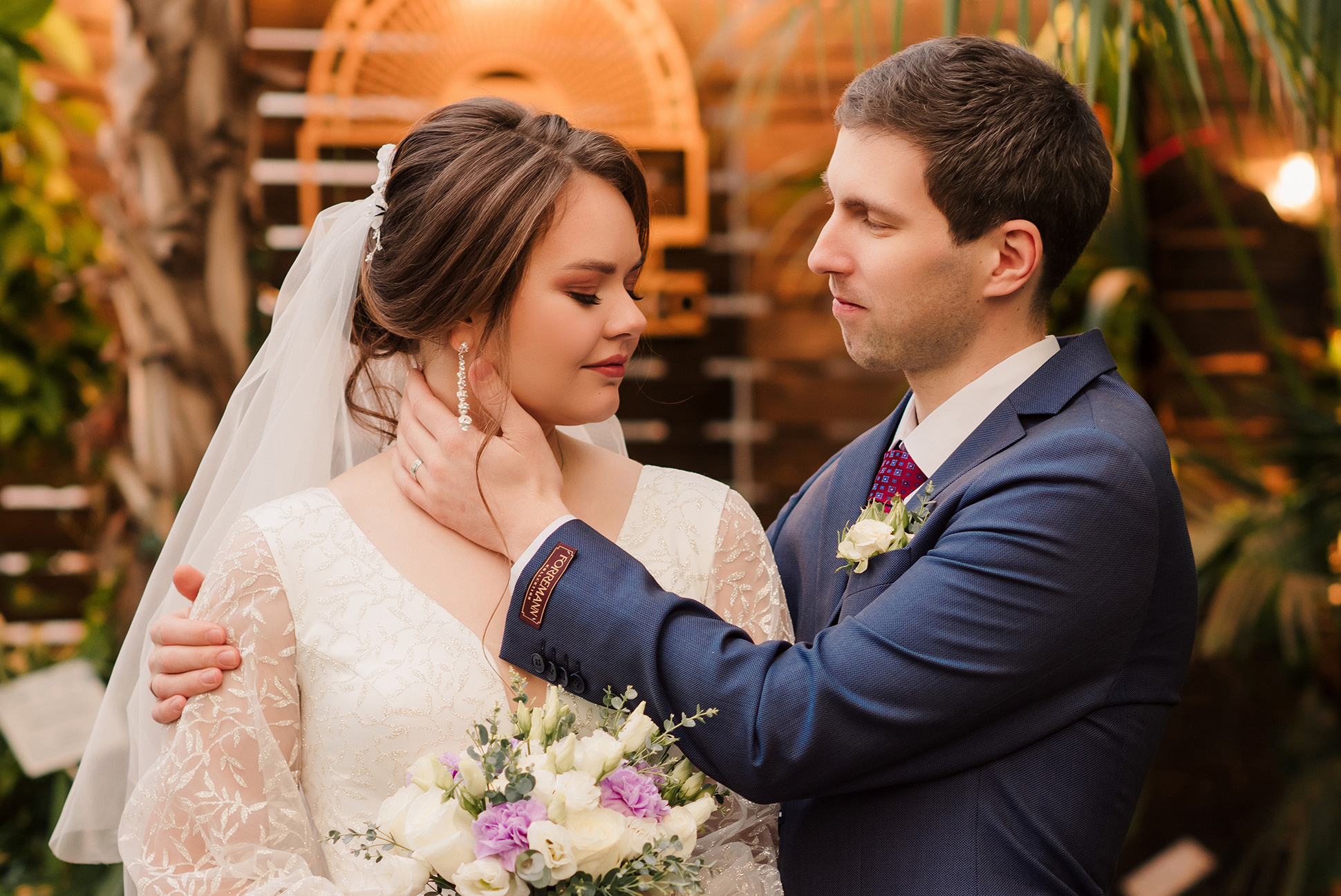 Наталия и Павел. Оранжерея Таврического сада. Семейный и Свадебный фотограф. Санкт-Петербург. Пушкин