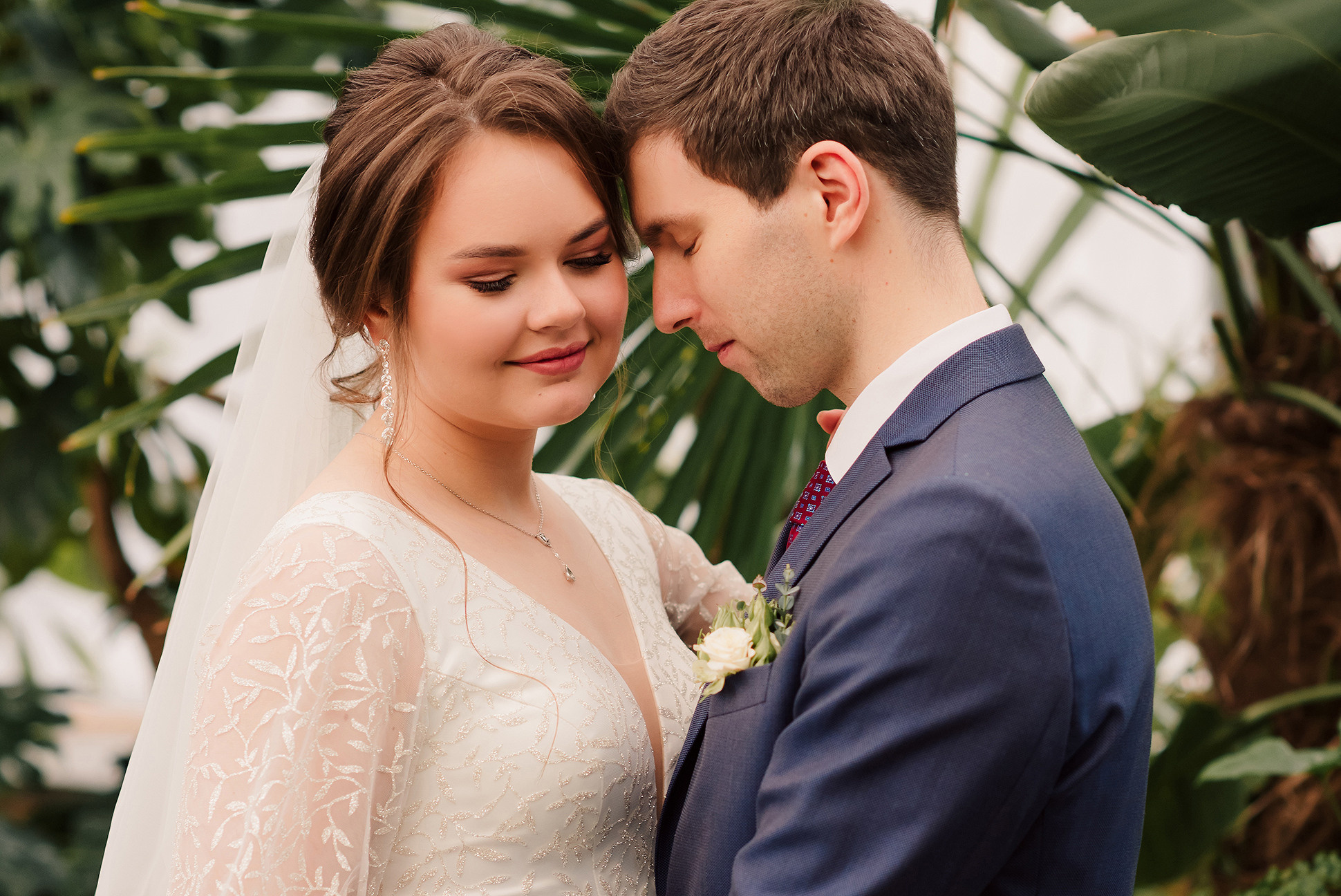 Наталия и Павел. Оранжерея Таврического сада. Семейный и Свадебный фотограф. Санкт-Петербург. Пушкин