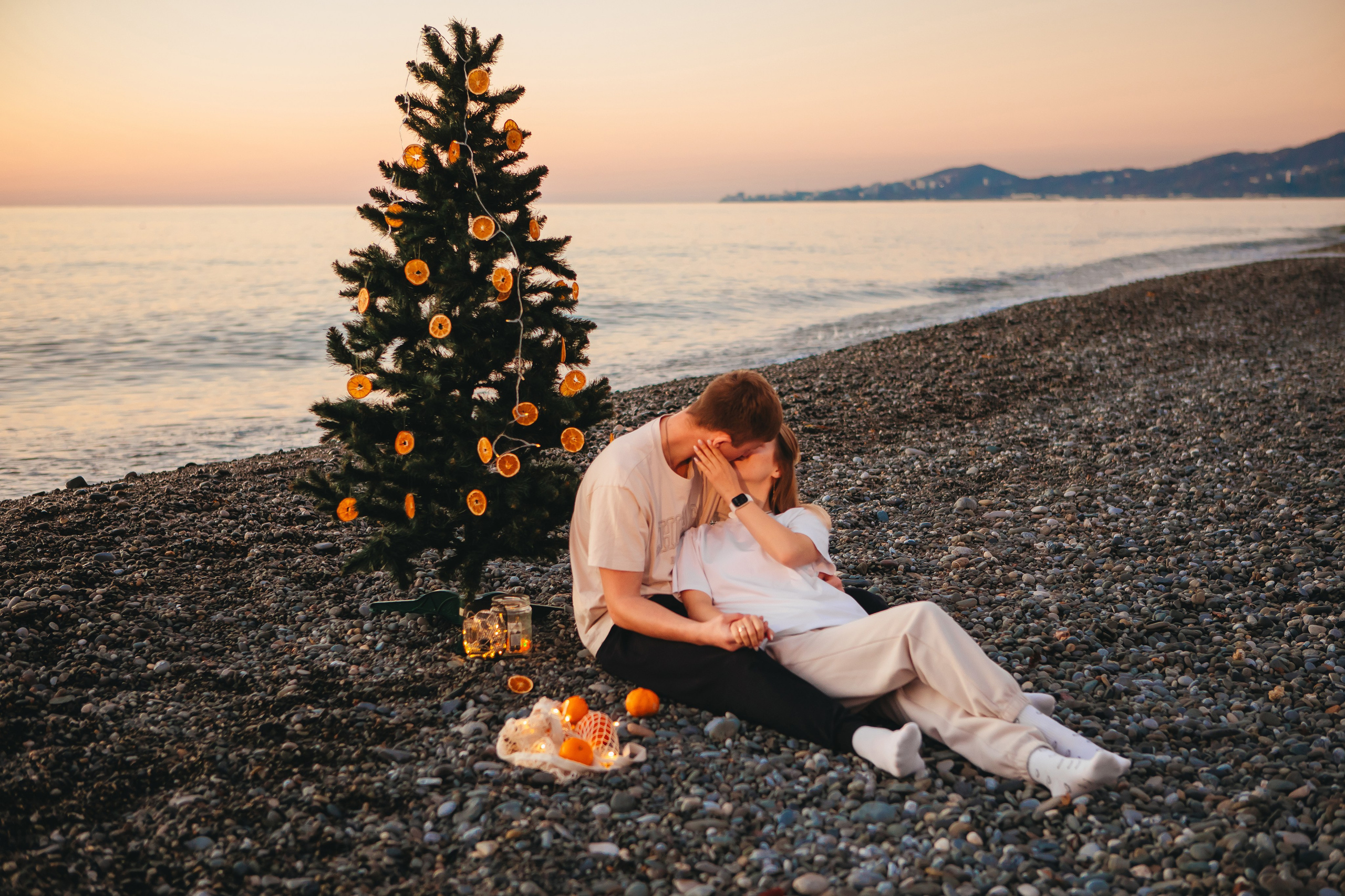 Новый год на море. Семейный и свадебный фотограф Сочи Адлер Сириус Красная поляна