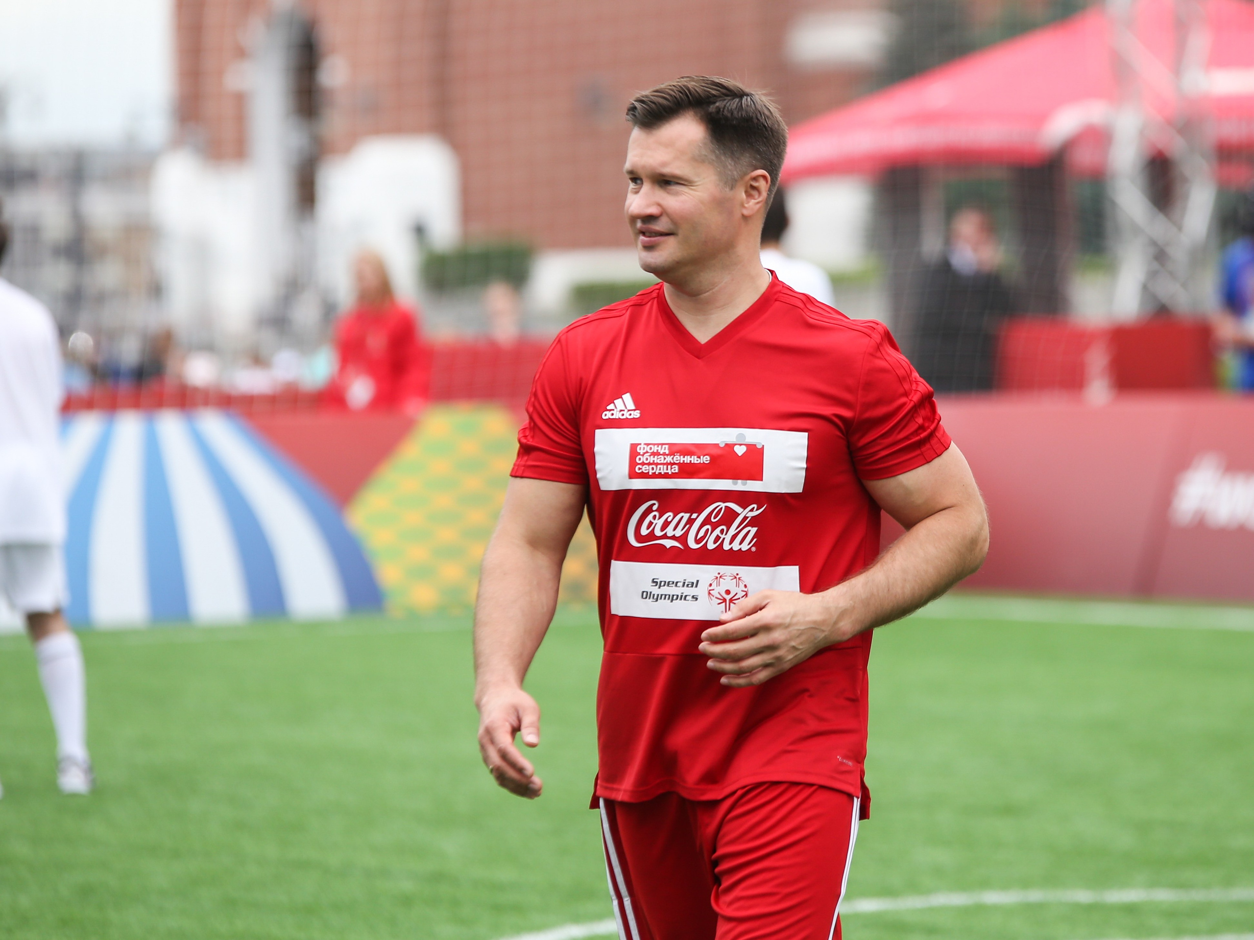 Звёздный футбольный матч. Фотограф и видеограф в Москве Ирина Фомочкина