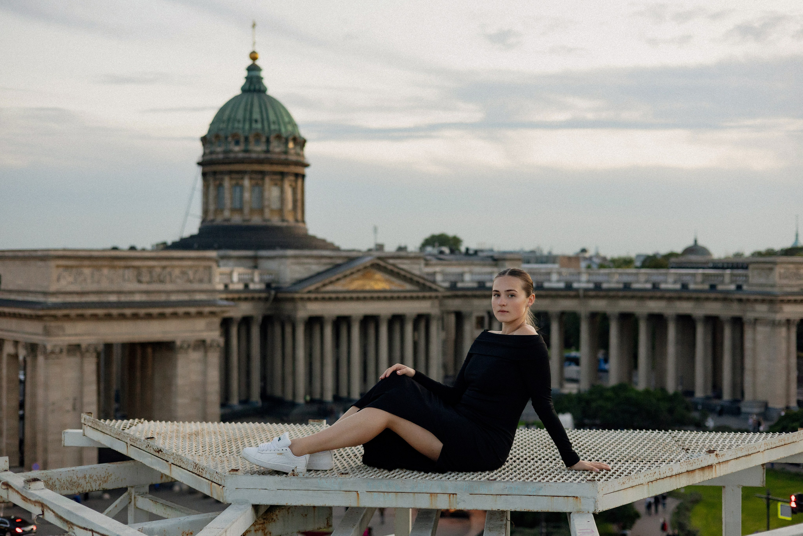 Романтика питерских крыш. Свадебный фотограф в Санкт-Петербурге Ксения Кобышева