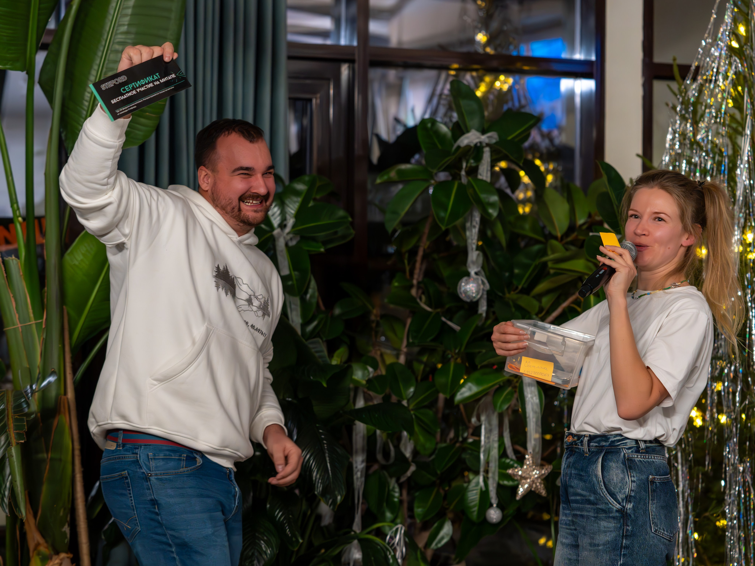 Предновогодняя встреча в пространстве Steford Hub. Репортажный фотограф в Красной Поляне и Сочи Павлюченко Екатерина