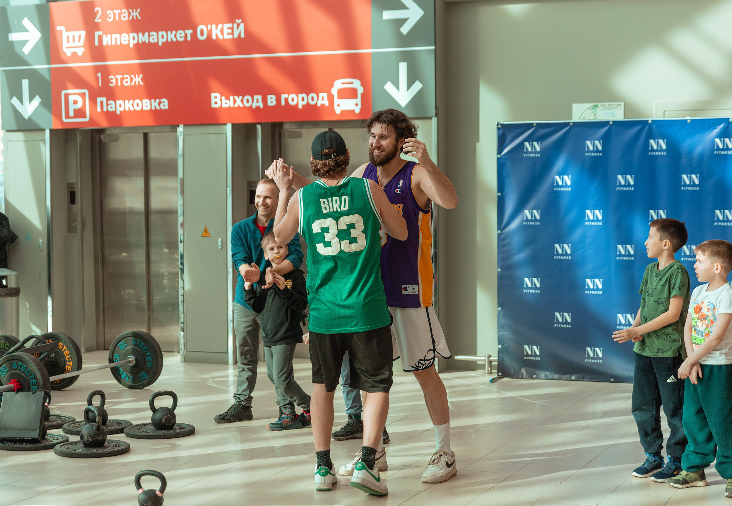 День рождения фитнес зала NN fitnes. Фотограф Тюмень