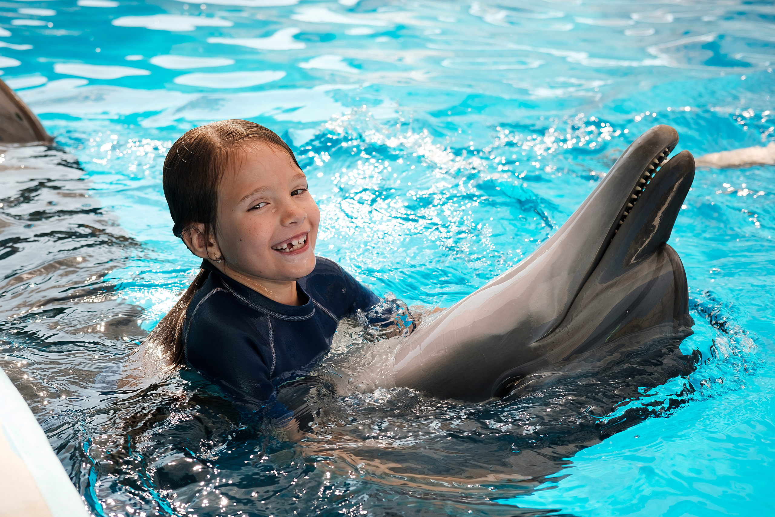 Дельфинотерапия. Семейный фотограф в Анапе Валерий Скурыдин