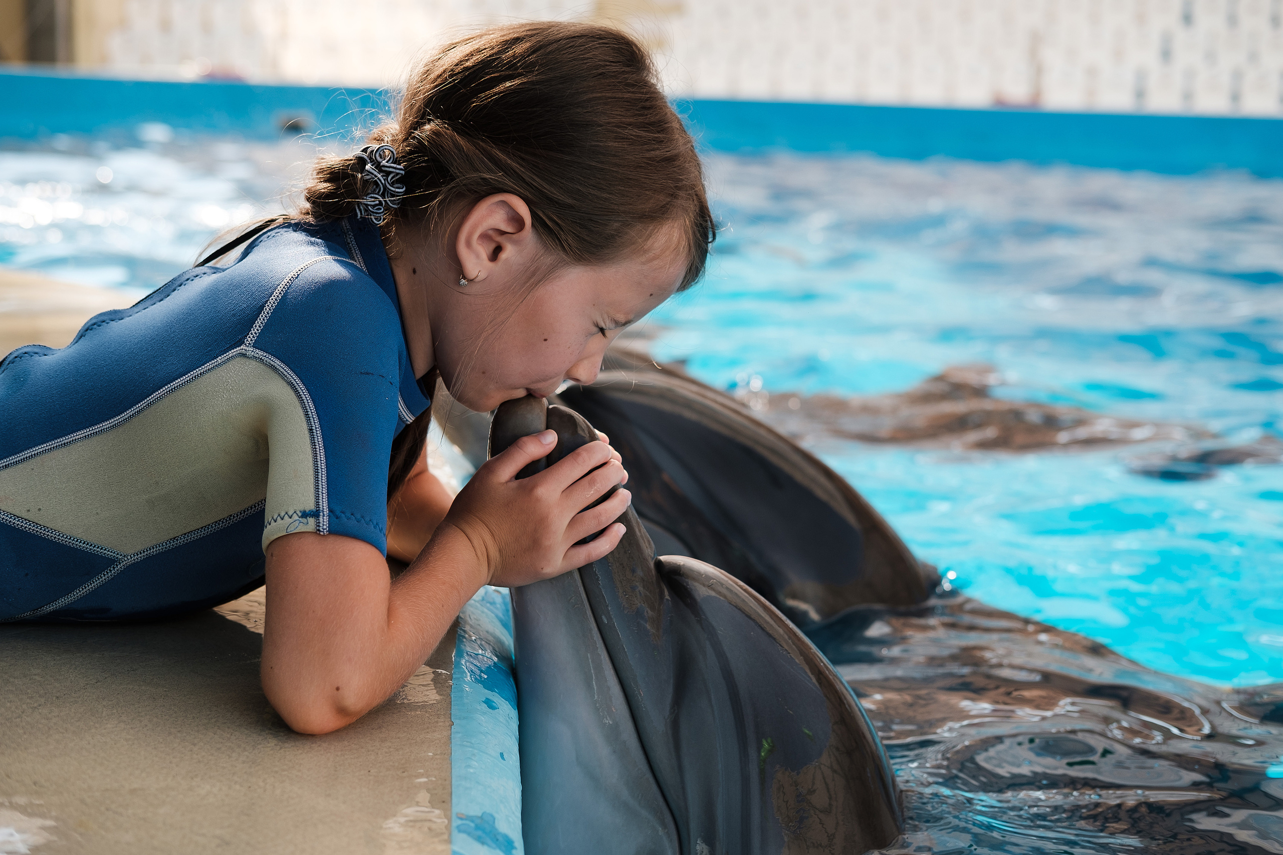 Дельфинотерапия. Семейный фотограф в Анапе Валерий Скурыдин