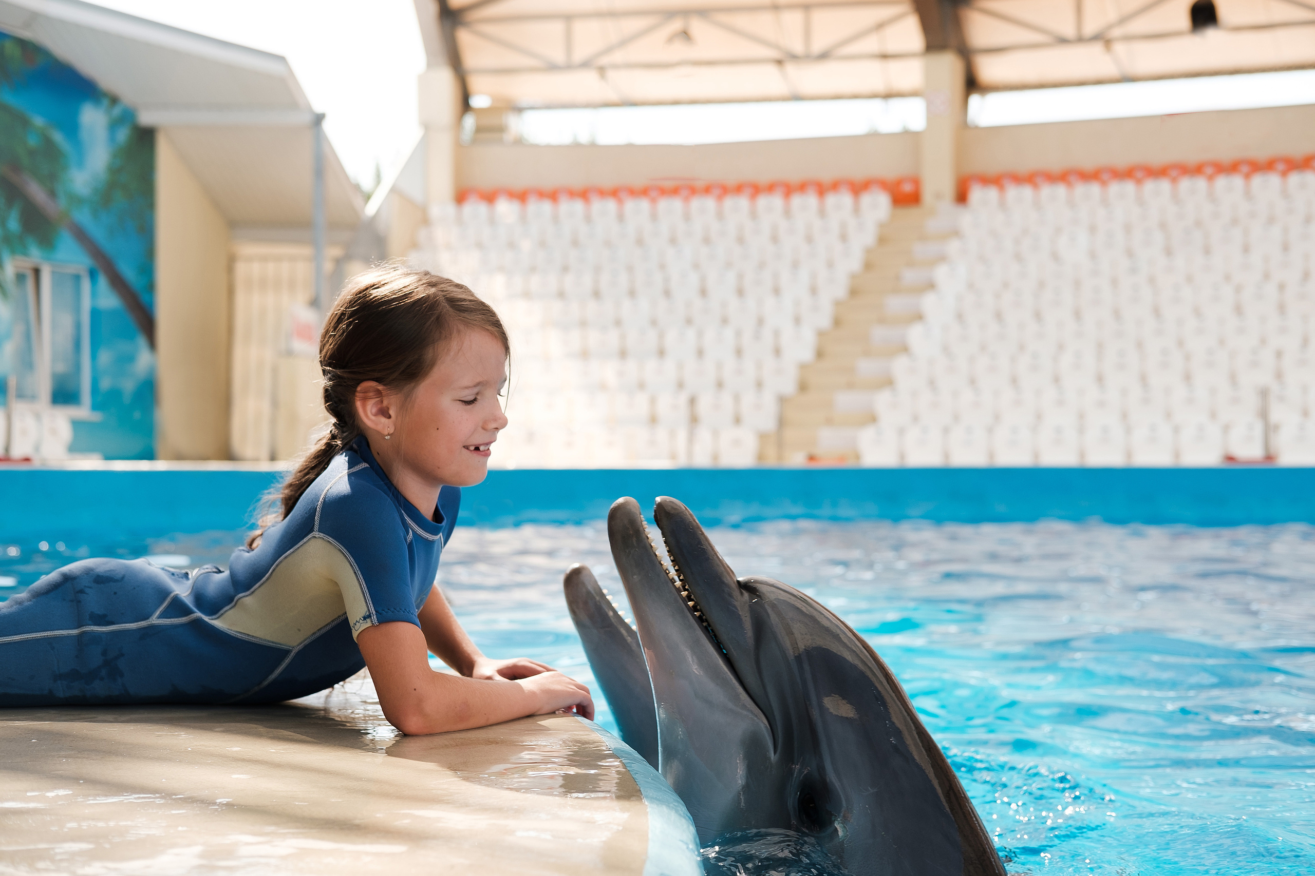 Дельфинотерапия. Семейный фотограф в Анапе Валерий Скурыдин