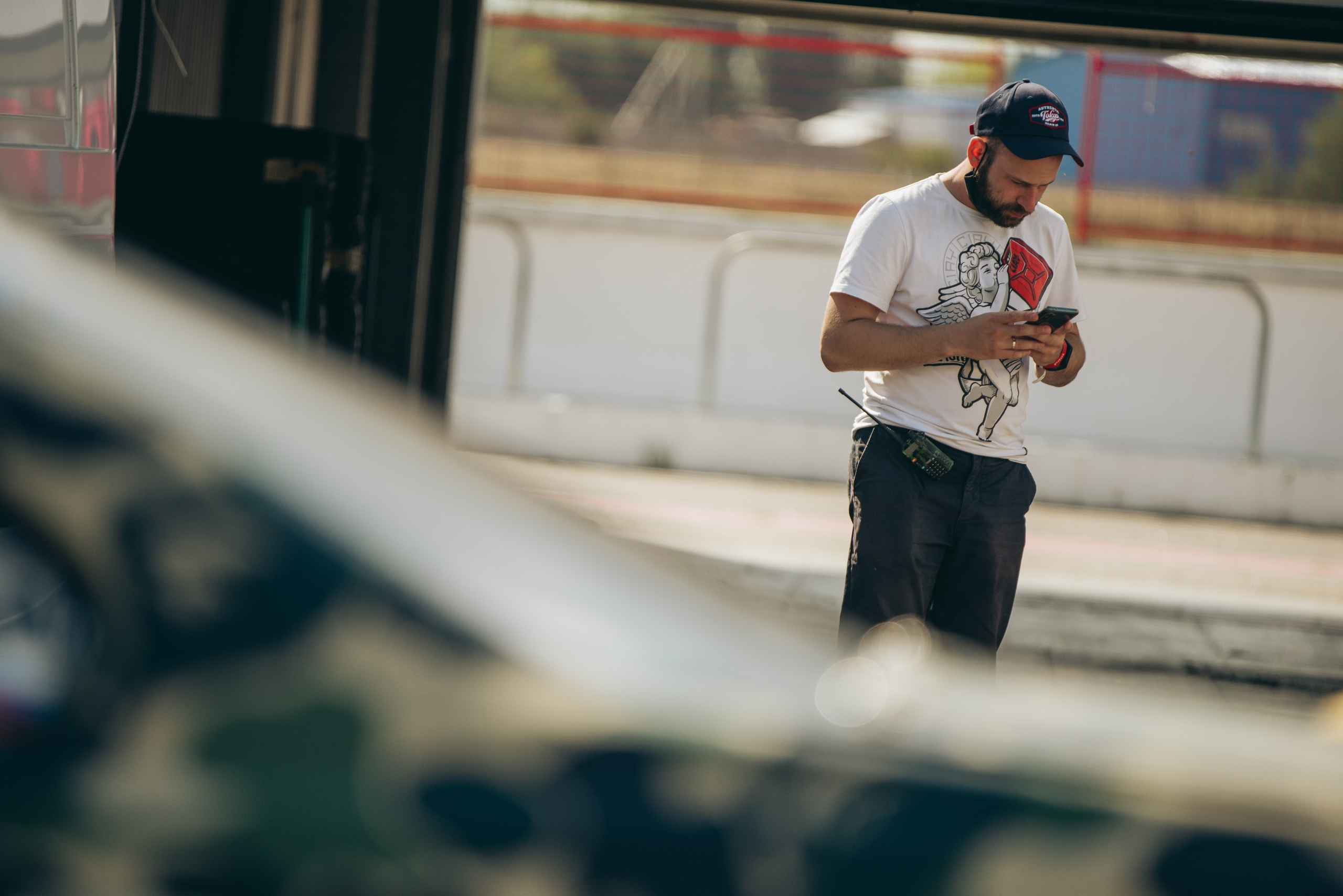 Rds запад ADM Raceway. DeLorein