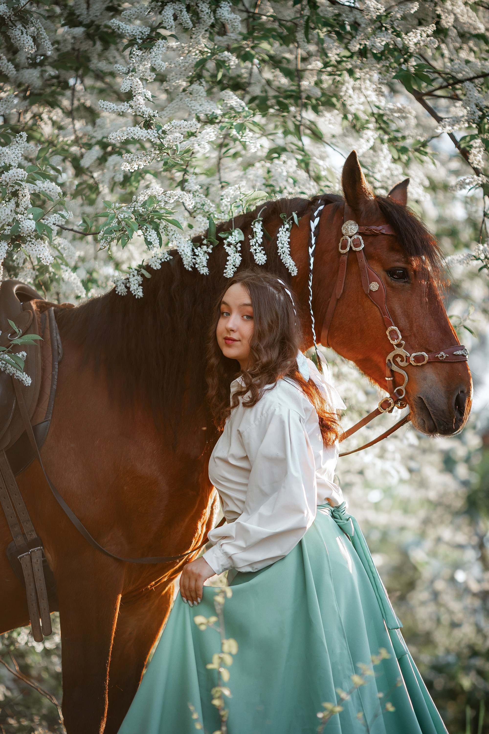 Женственность. Анна Молчанова конный фотограф в Тюмени | фотосессии с лошадьми Тюмень