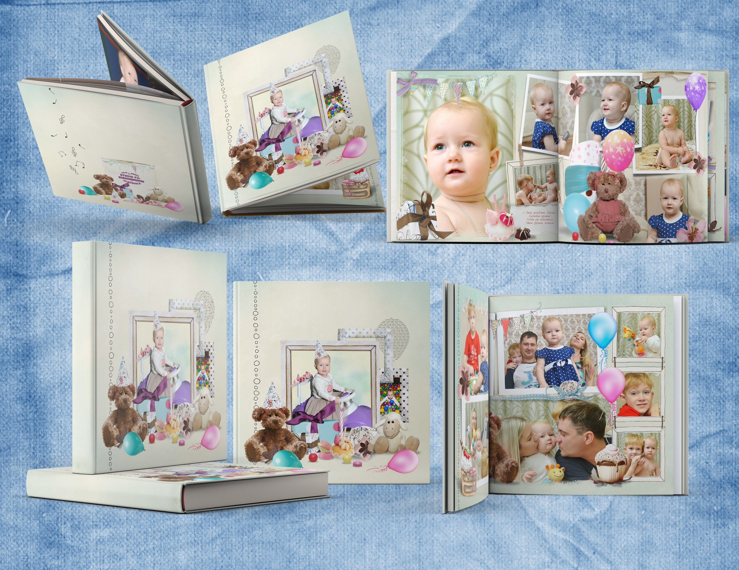 Лизе 1 годик. Выпускные фотокниги, фотосъемка, видеосъемка в Челябинске и области