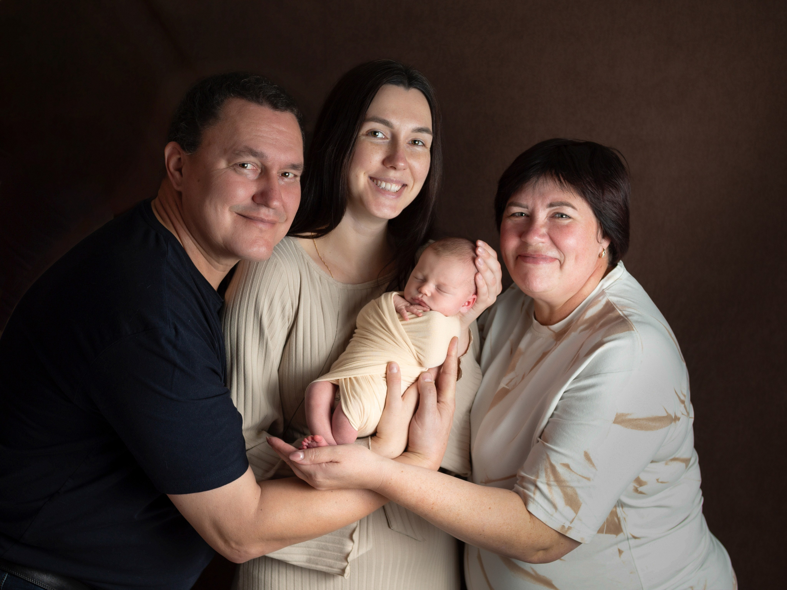 Классический ньюборн. Фотограф новорождённых в Перми и Култаево Анна Сажина