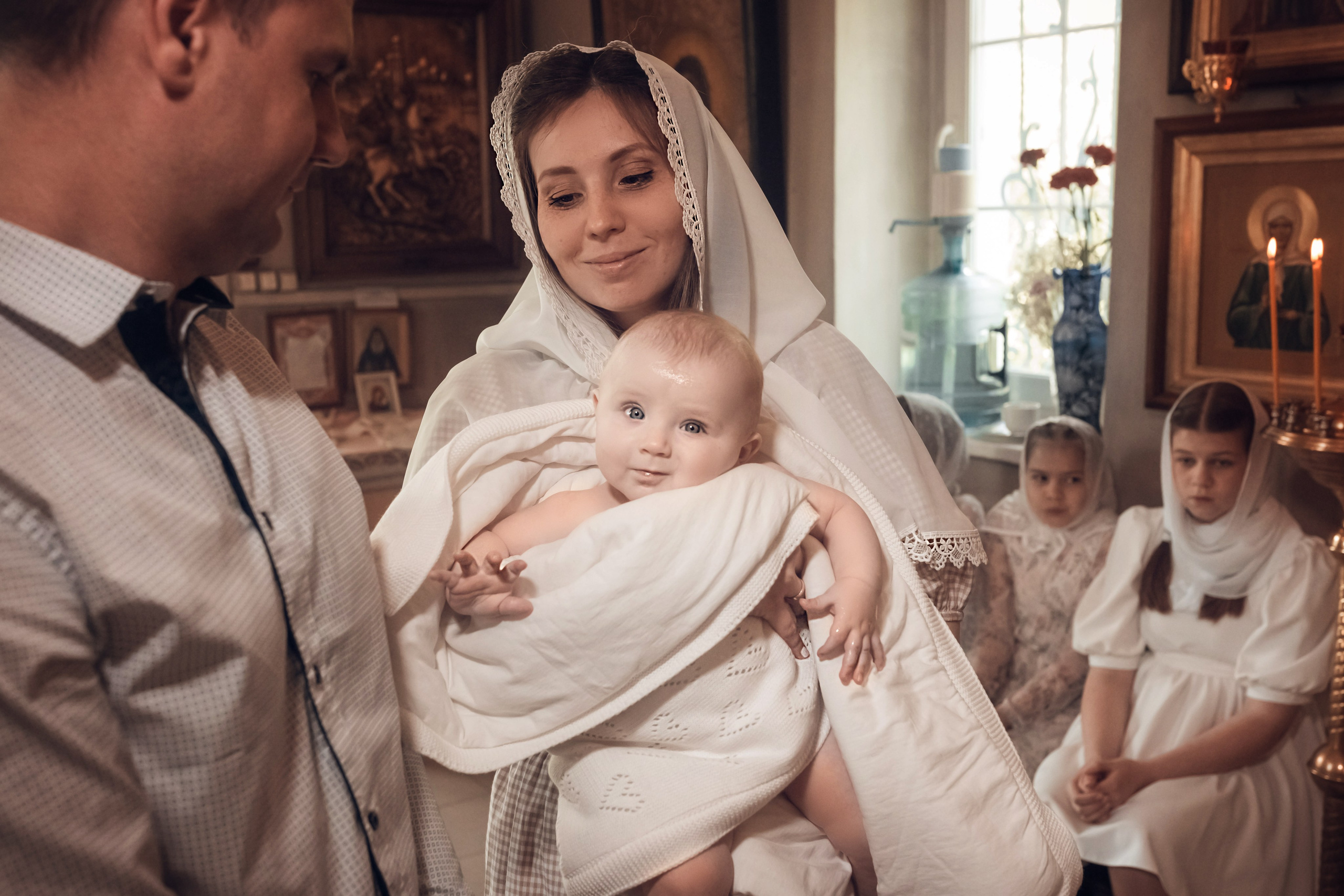 Таинство Крещения Василисы. Съемка Таинств Крещения Венчания, детские и семейные съемки в Пензе