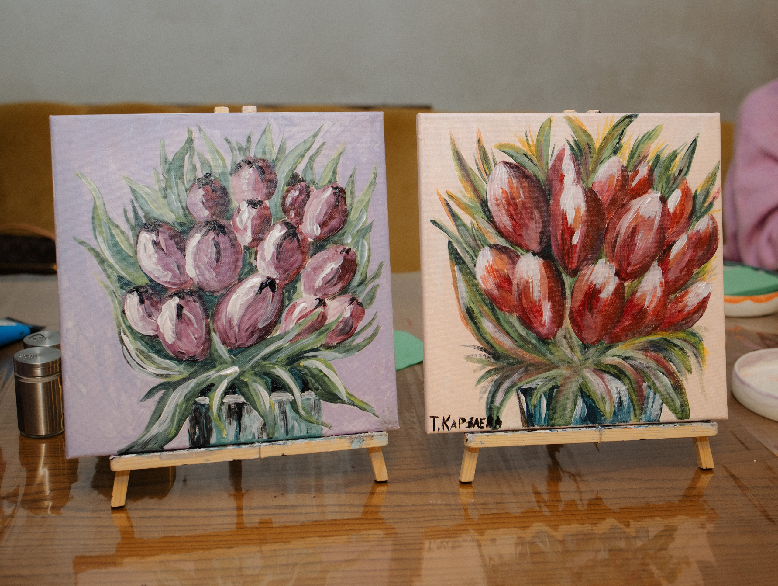 Арт-вечеринки (свечи и рисование). Фотограф Углич и Ярославль Ольга Тятюшкина