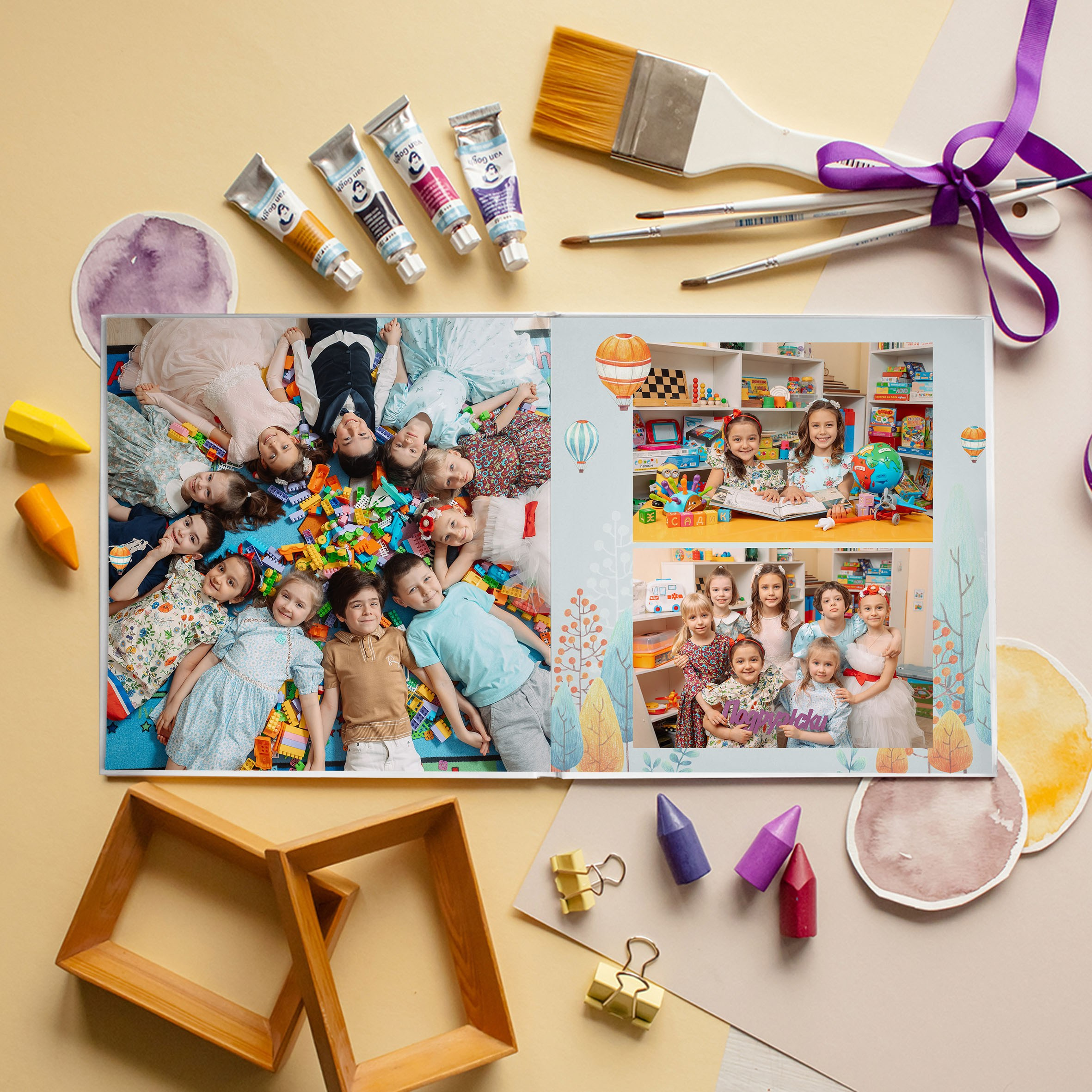 Выпускной альбом PLUS для детского сада. REPEYBOOK | Выпускные альбомы для детского сада и класса