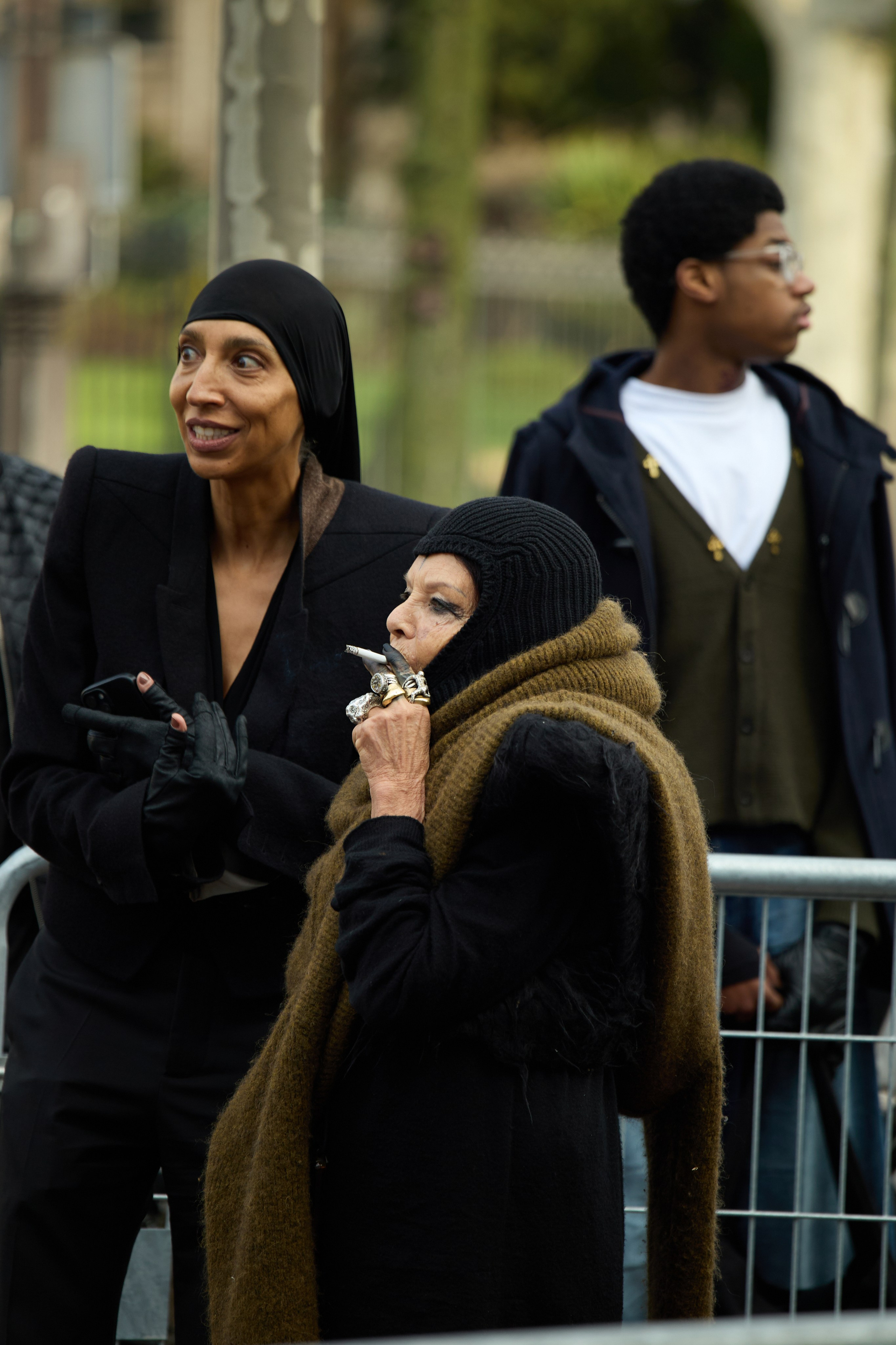 PFW MENSWEAR FALL/WINTER 25/26 RICK OWENS. Photographer in Milan Ivan Goncharov