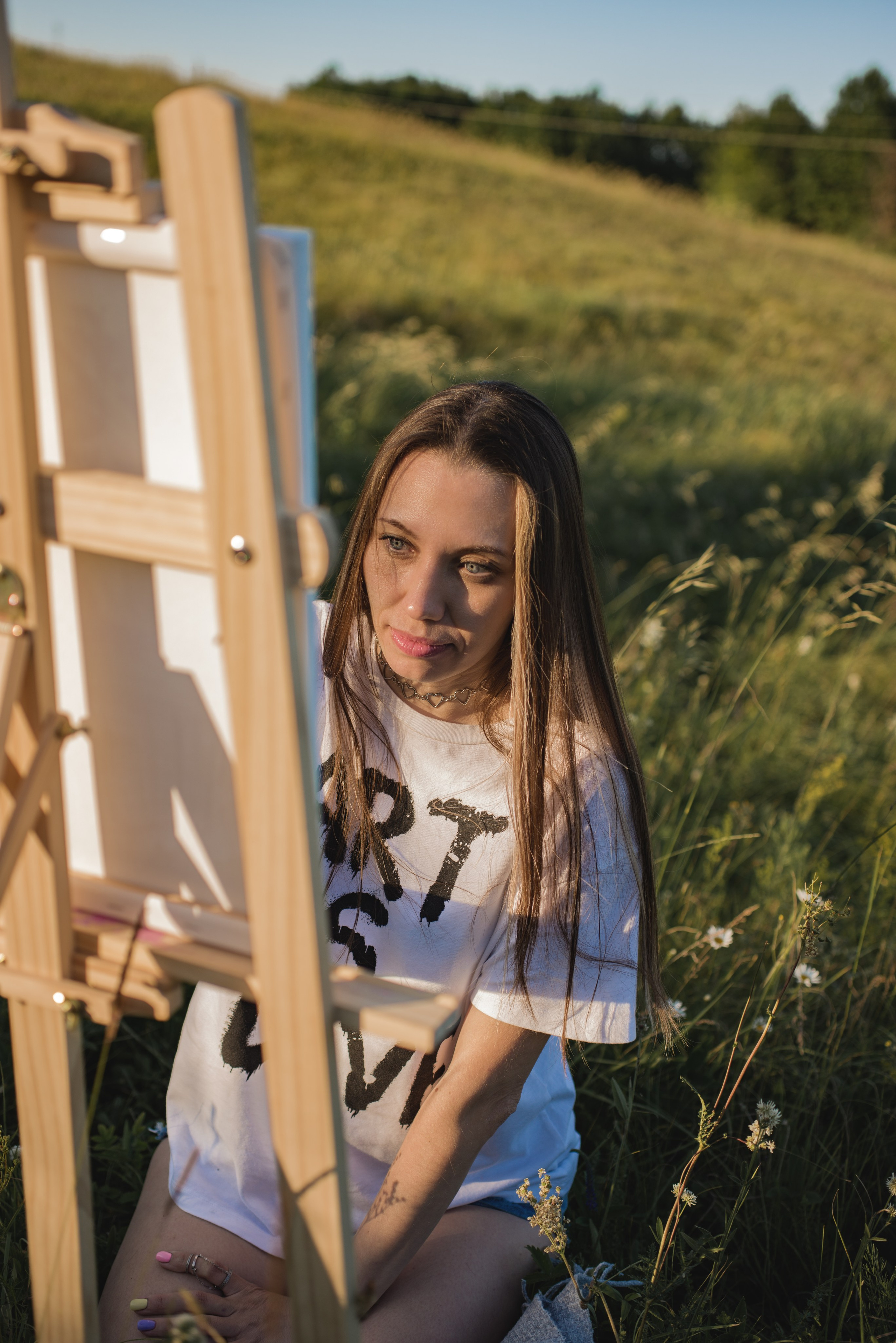 Виктория художник. Фотограф Людмила Белова