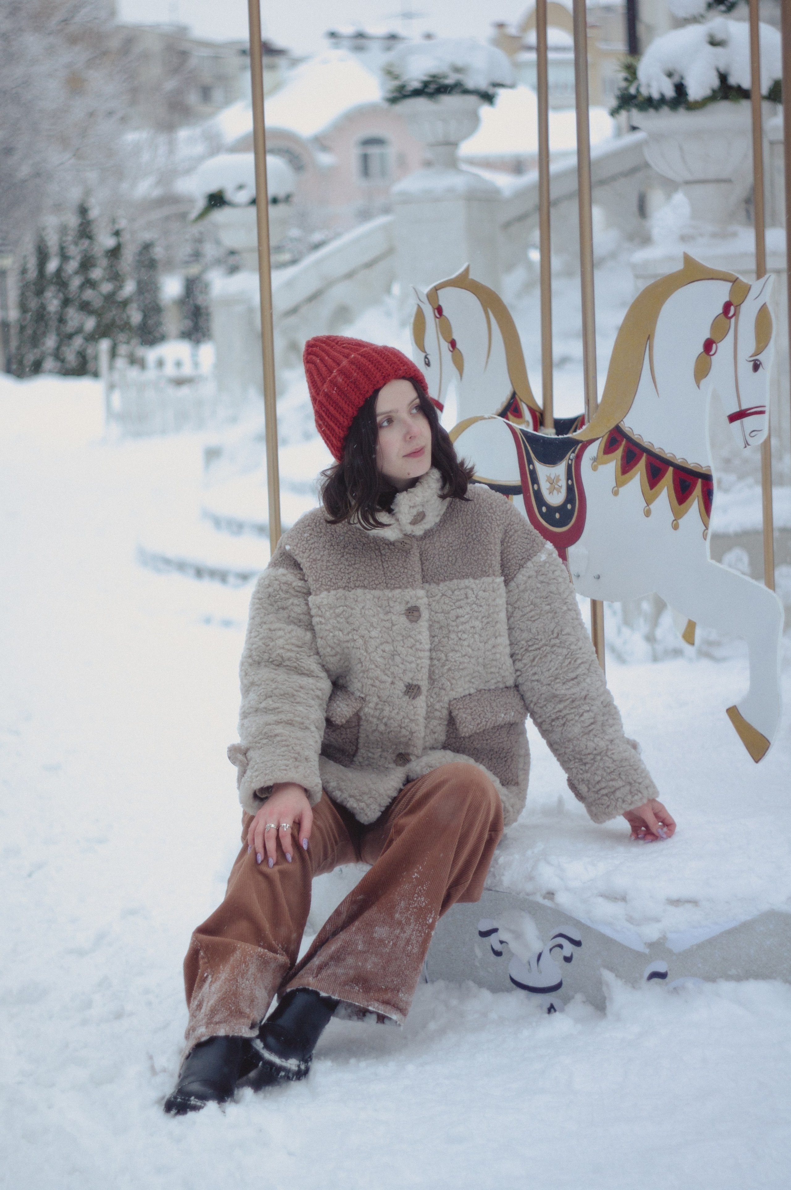 Альбина. Зимняя сказка. Фотограф Людмила Белова