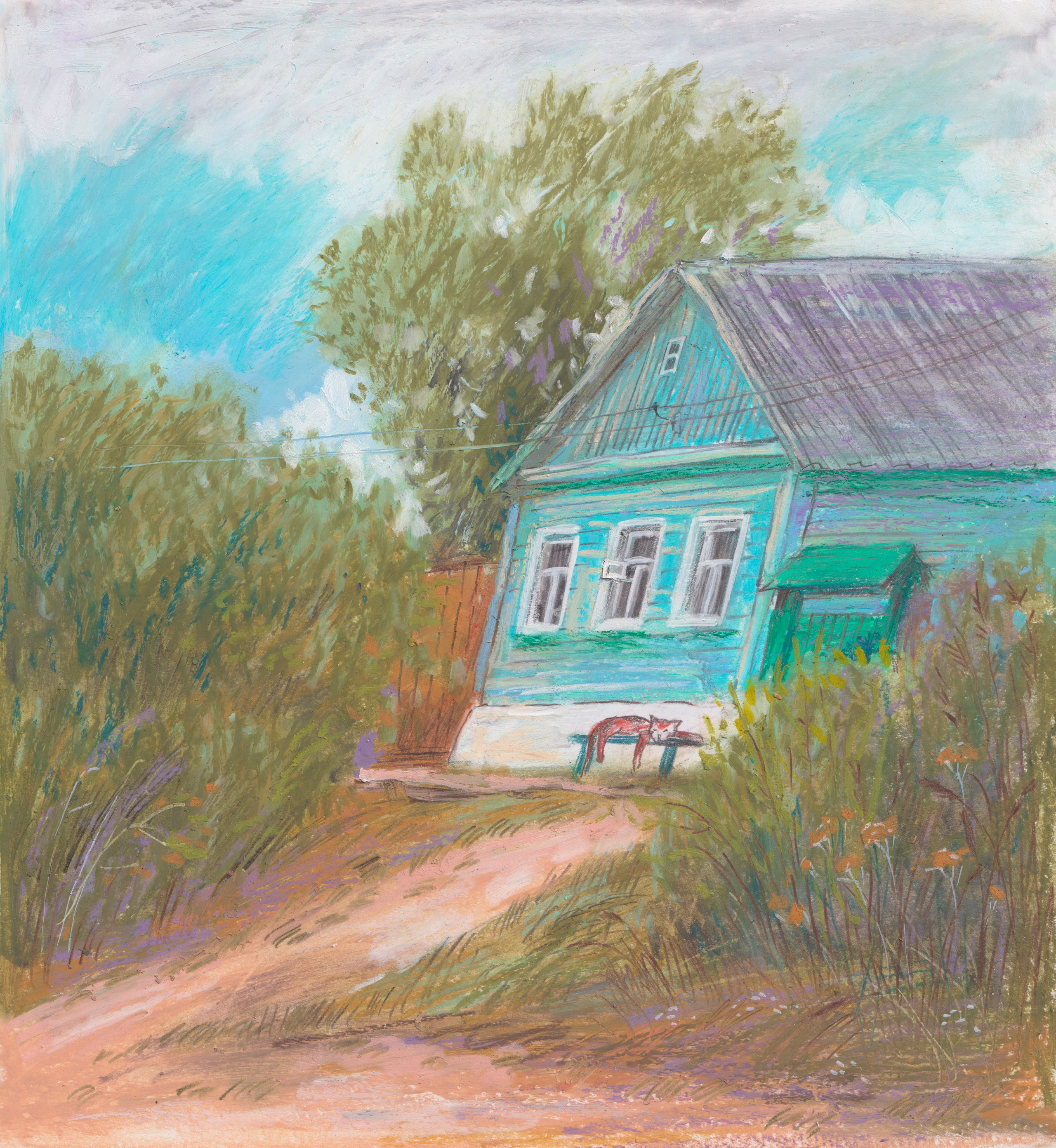 Пастель. Художник Карина Милосердова