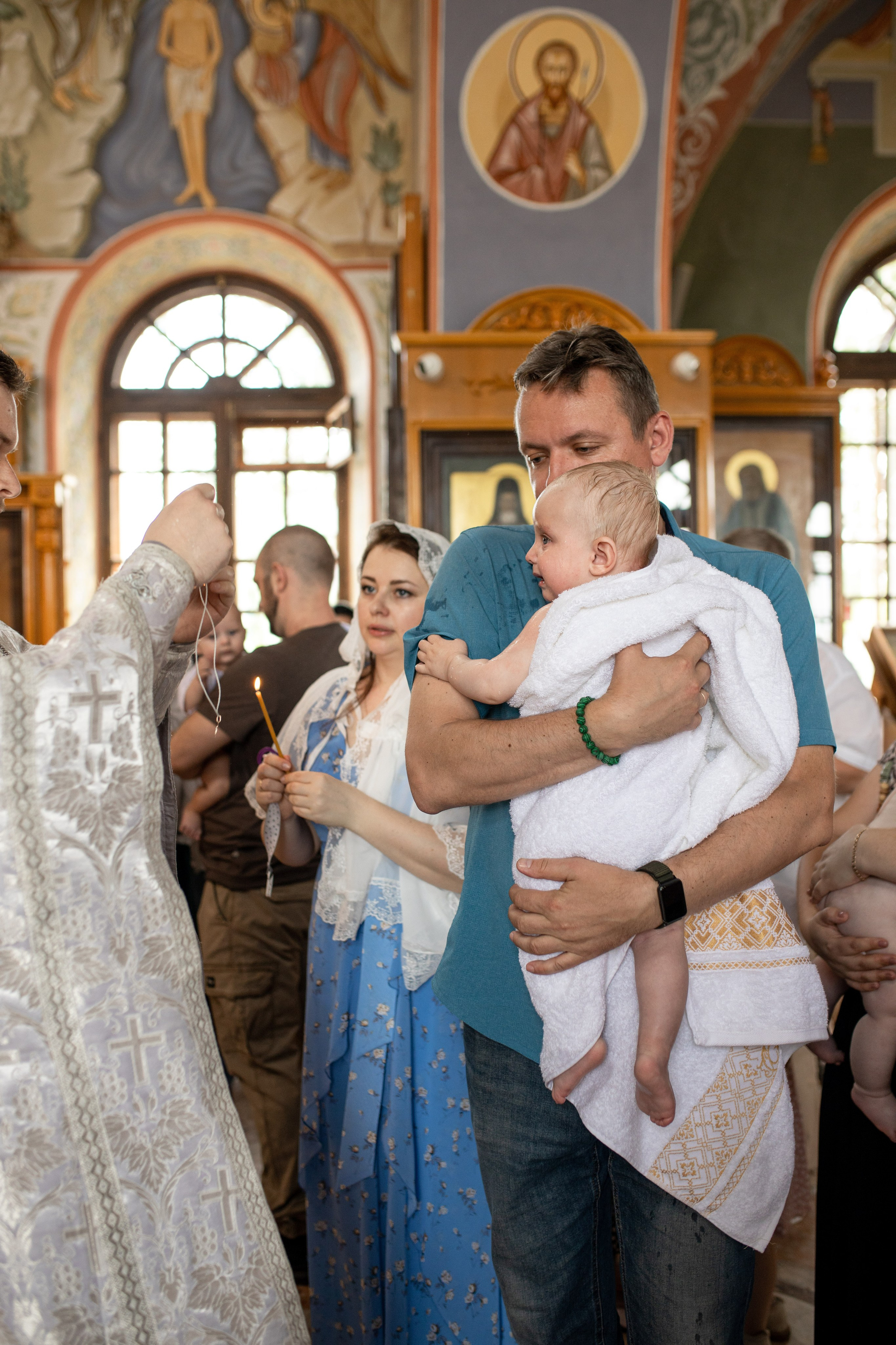 Таинство Крещения Вити. Фотограф в Железнодорожном и Балашихе