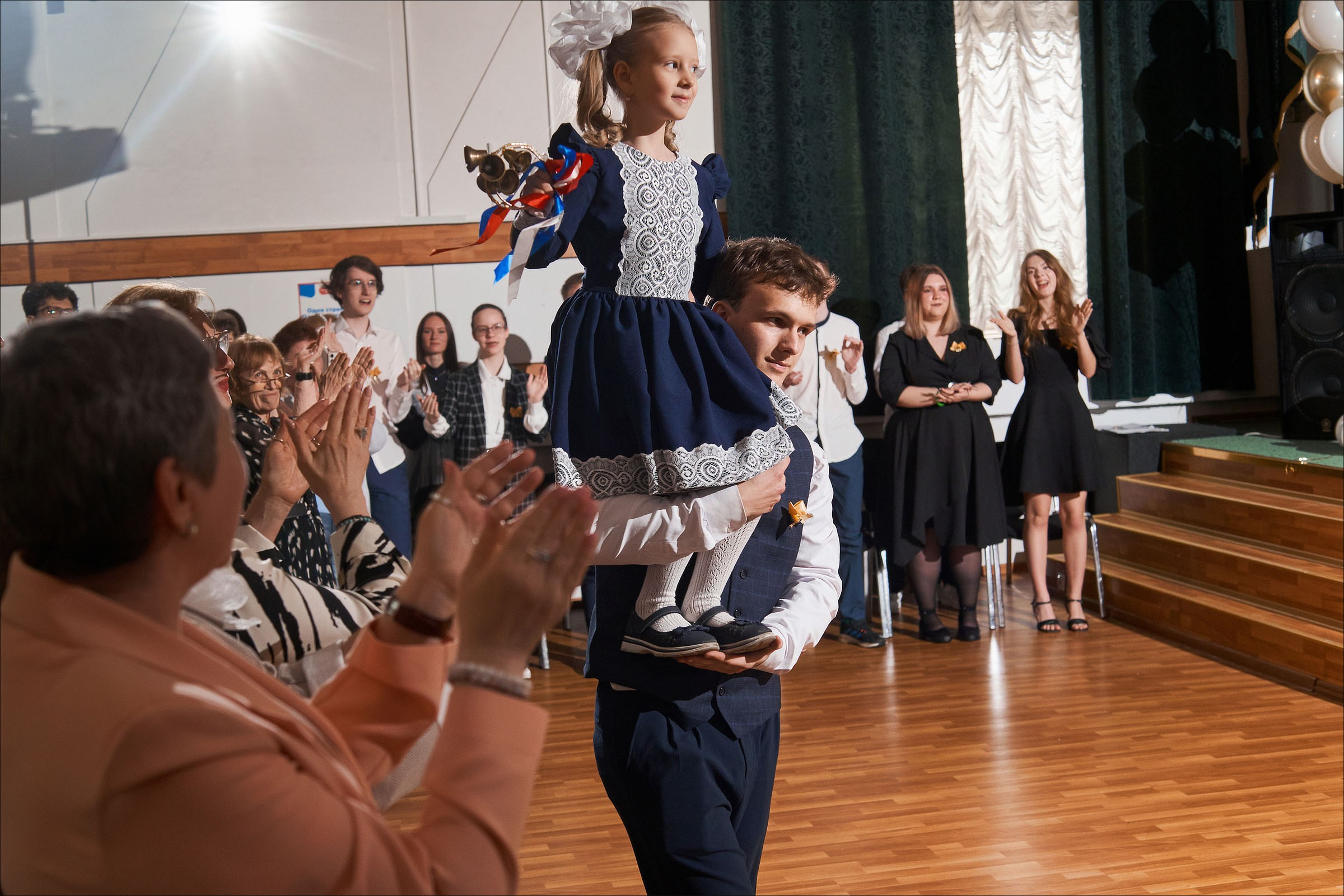 Последний Звонок. Фотограф в Москве Нафиков Руслан. Репортажная съемка, Портрет