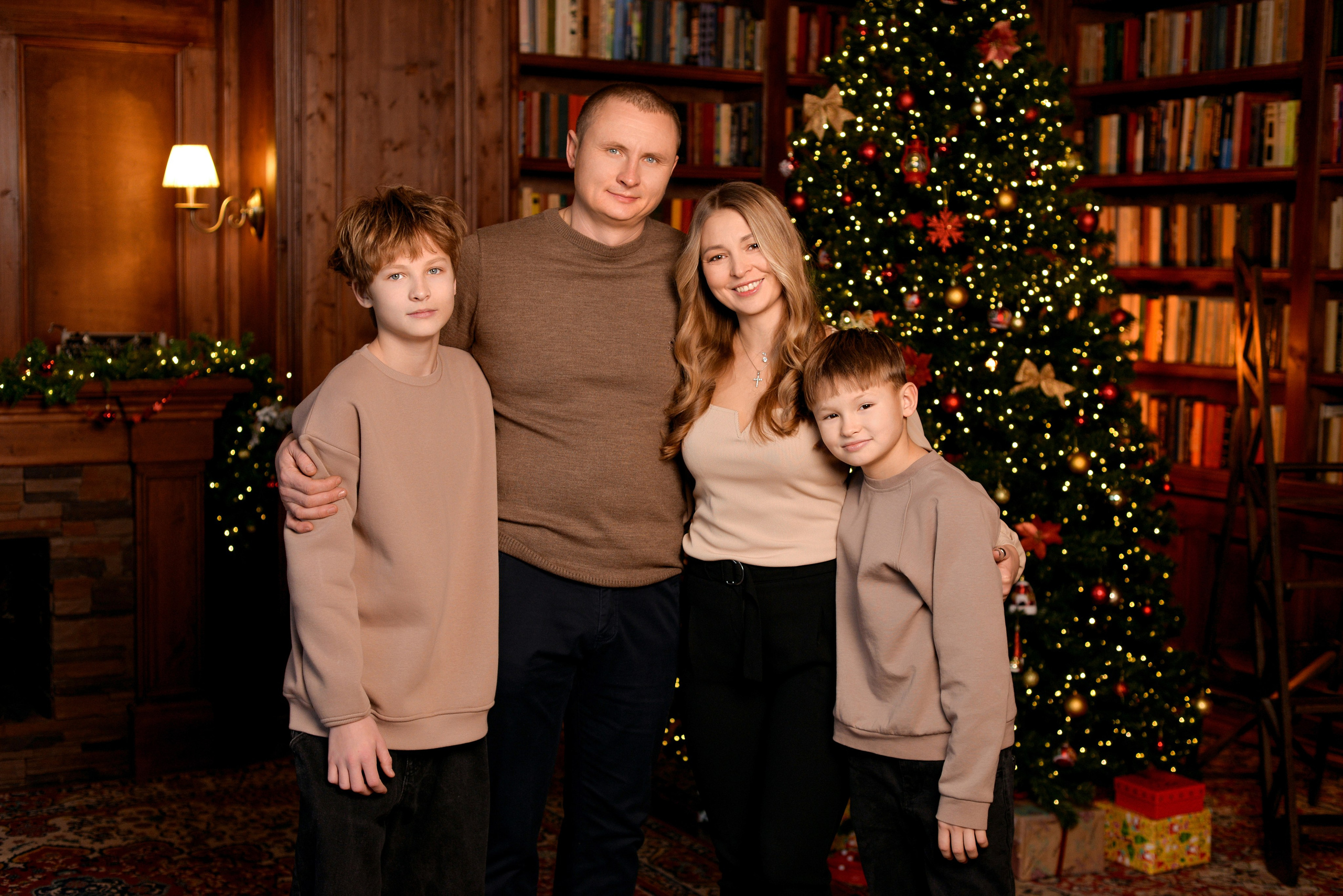 Новогодние съёмки в студиях. Семейный и свадебный фотограф Галина Абакумова, фотосессии в Белгороде