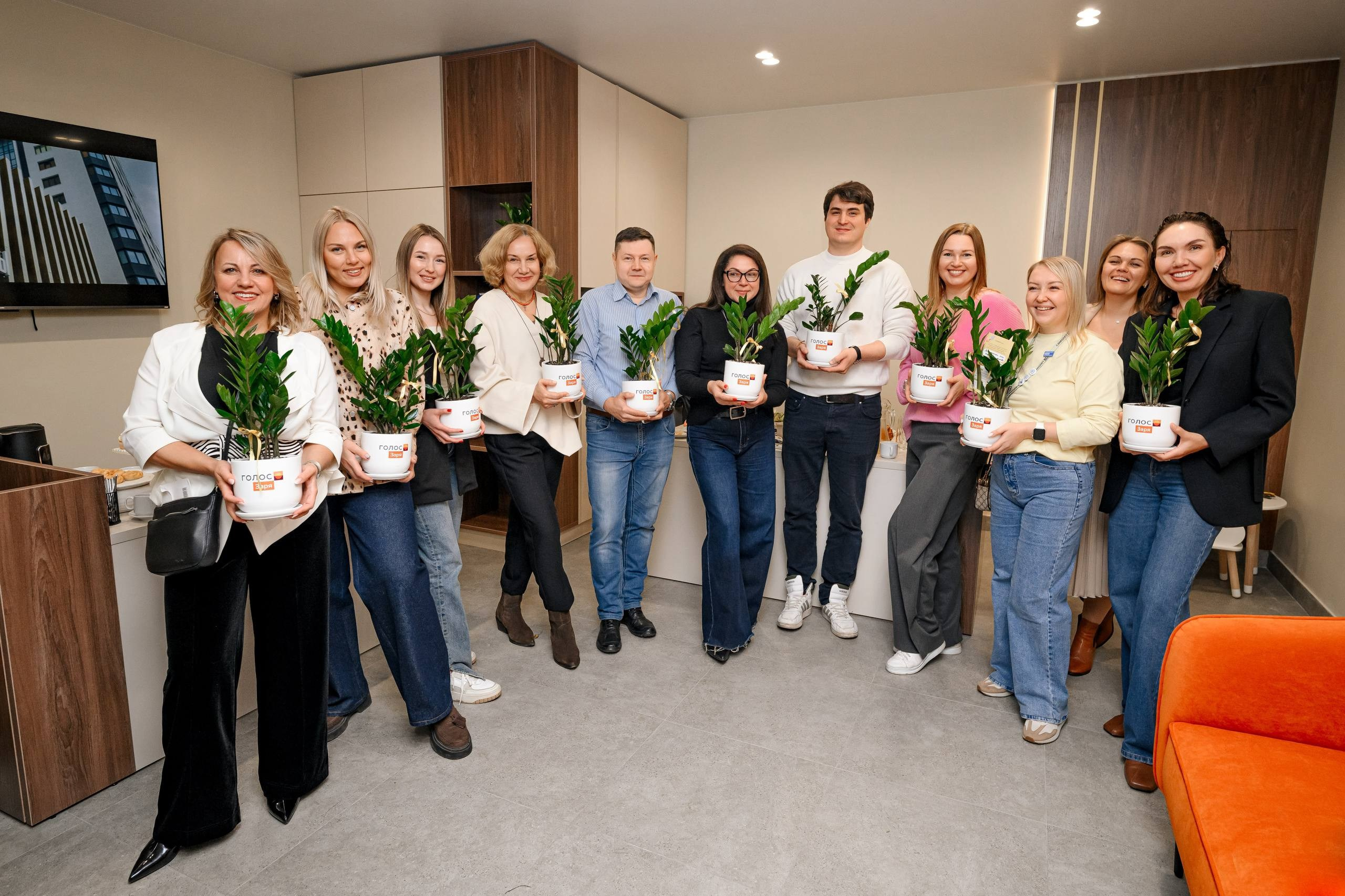 Открытие отдела продаж «Голос Заря». Юрий Ахмедов