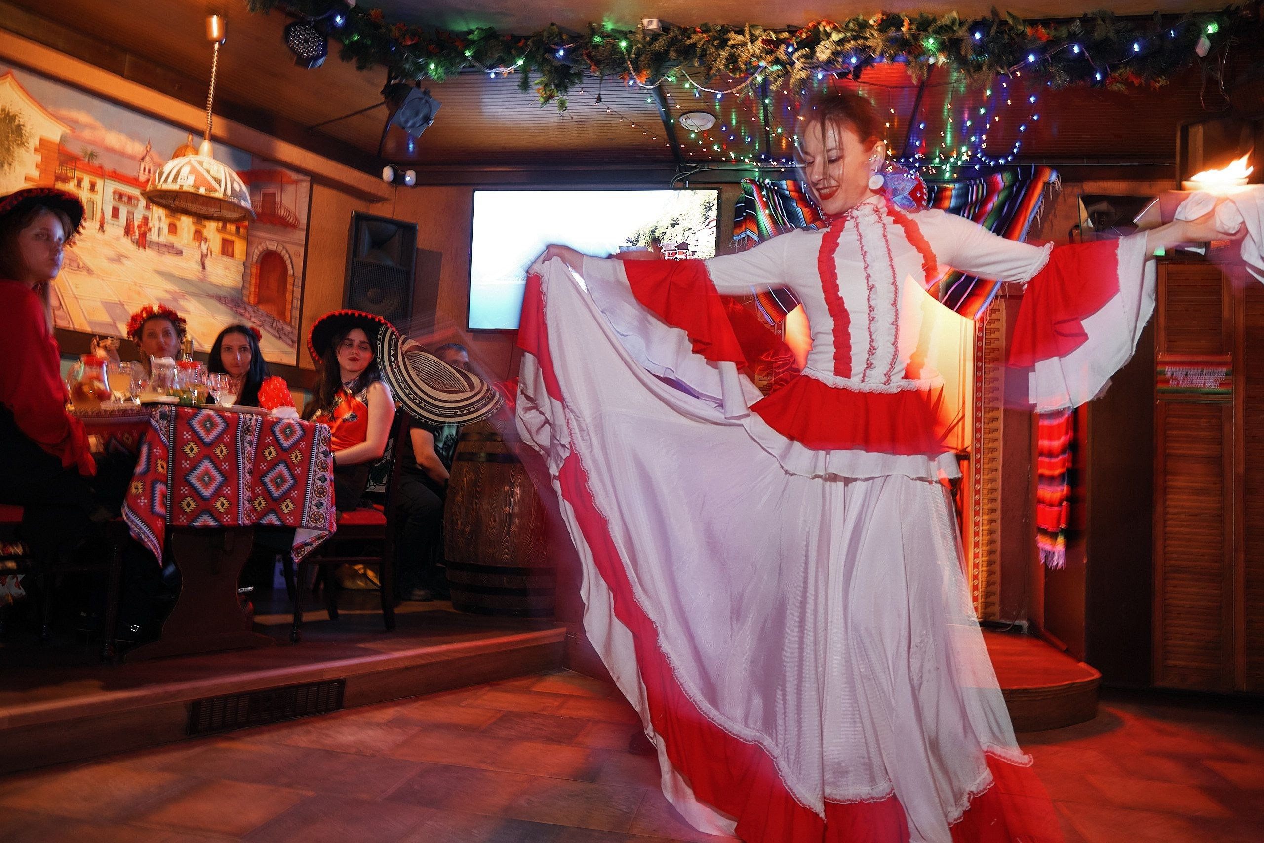 Корпоратив. В мексиканском стиле. Фотограф Валерий Сабрам