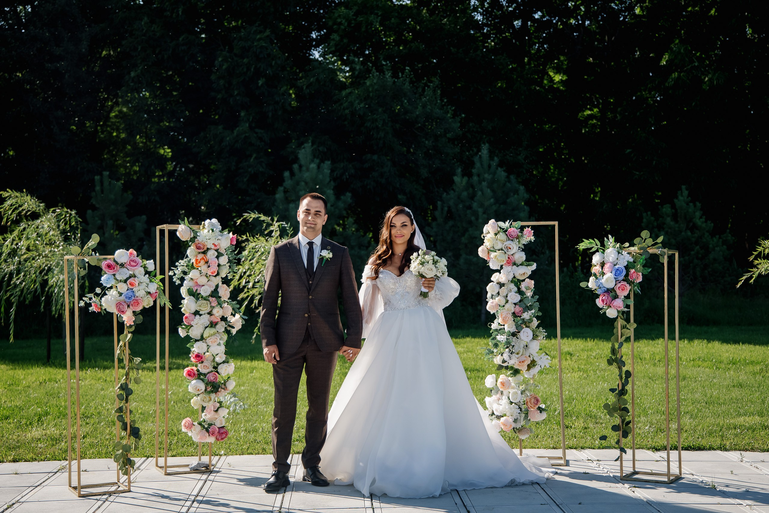 Кристина и Александр. Resches garten. Полный день. Свадебный фотограф в Хабаровске