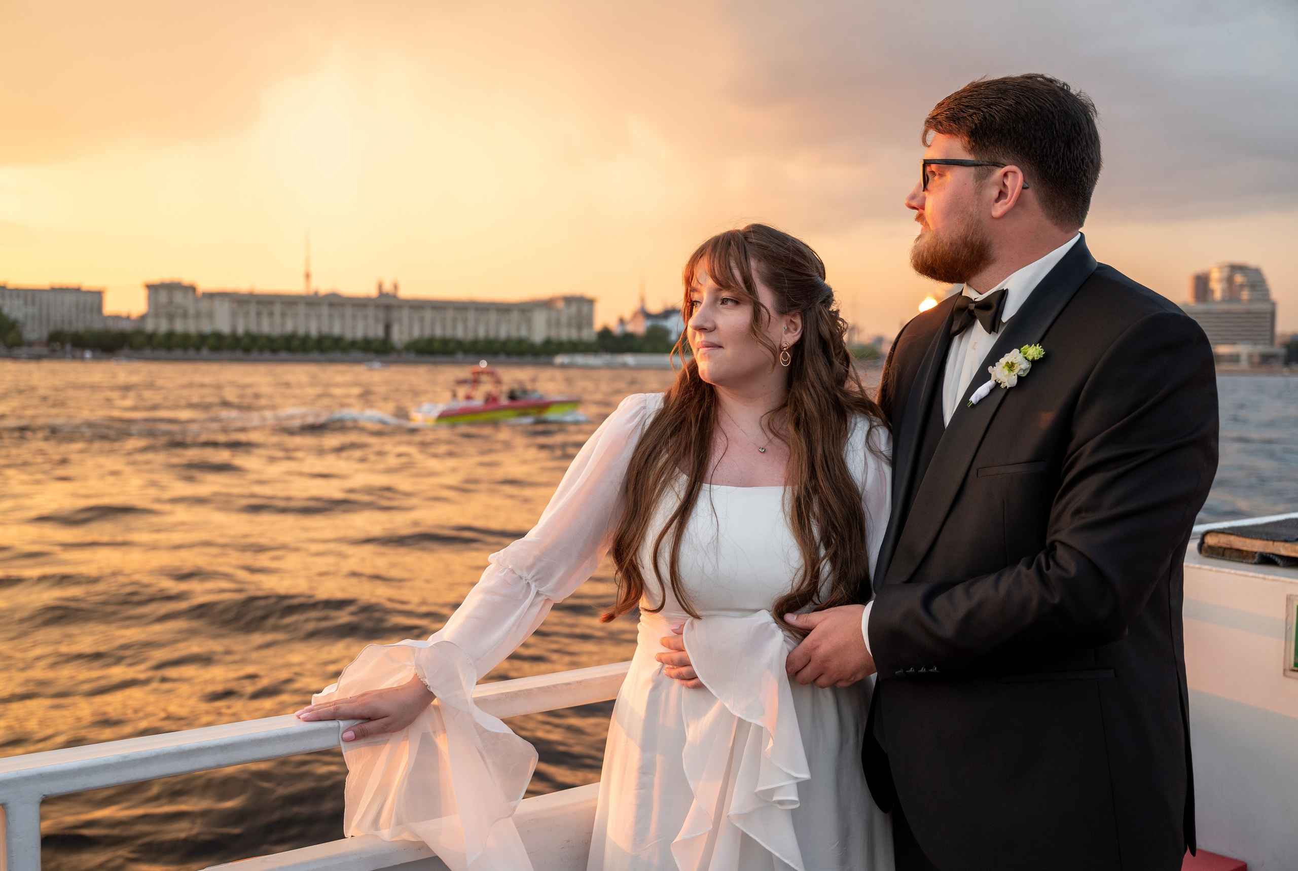 СВАДЬБА НА ТЕПЛОХОДЕ. GlarePhoto (Фотограф Спб)